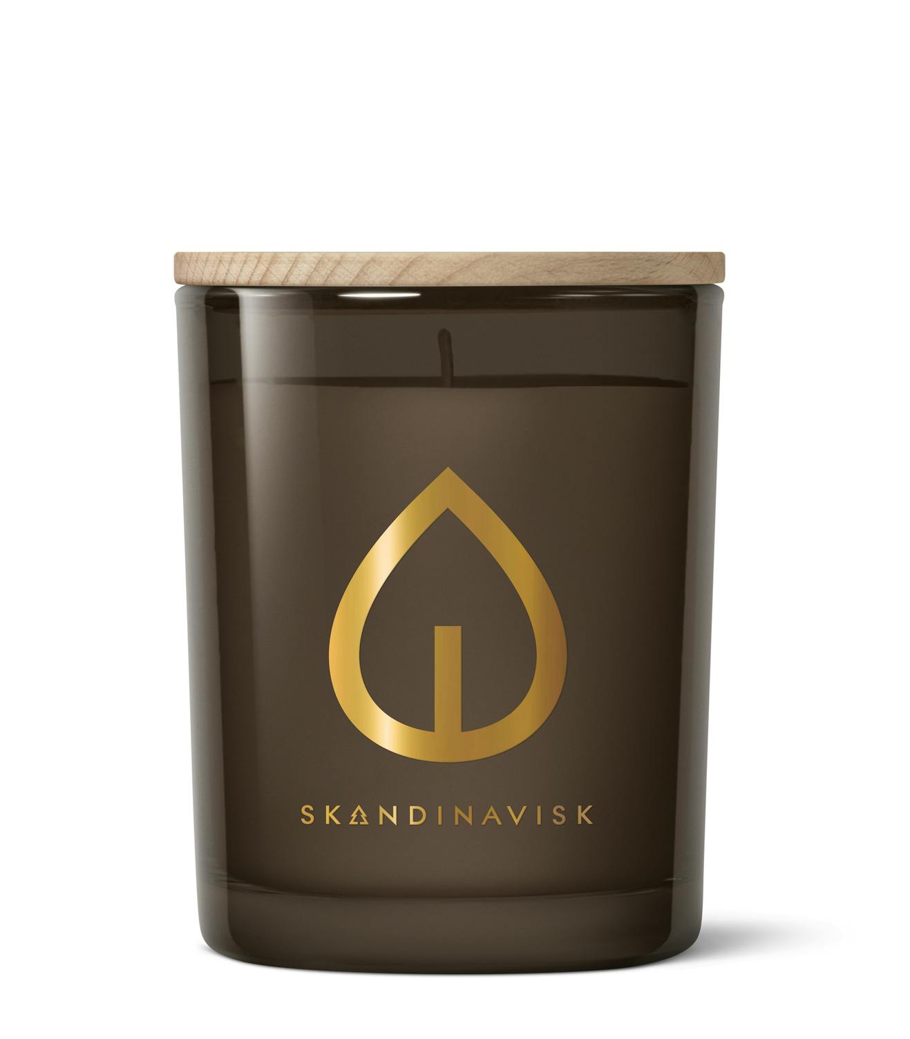 SKANDINAVISK Hygge Gold Symbol Scented Candle Camel Brown 200 g