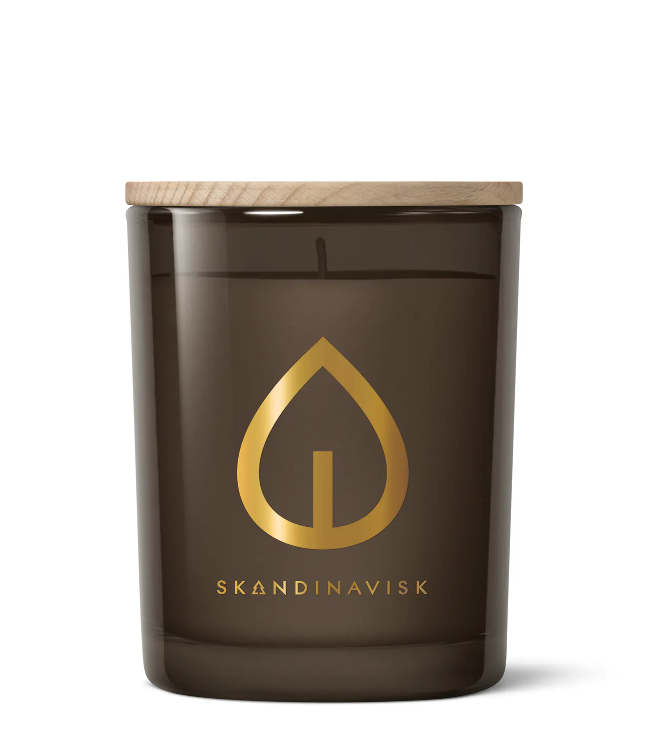 SKANDINAVISK Hygge Gold Symbol Scented Candle Camel Brown 200 g