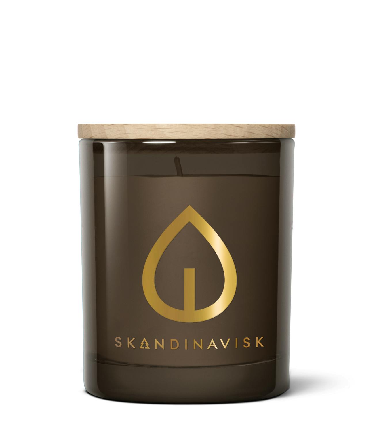 SKANDINAVISK Hygge Gold Symbol Scented Candle Camel Brown 65 g