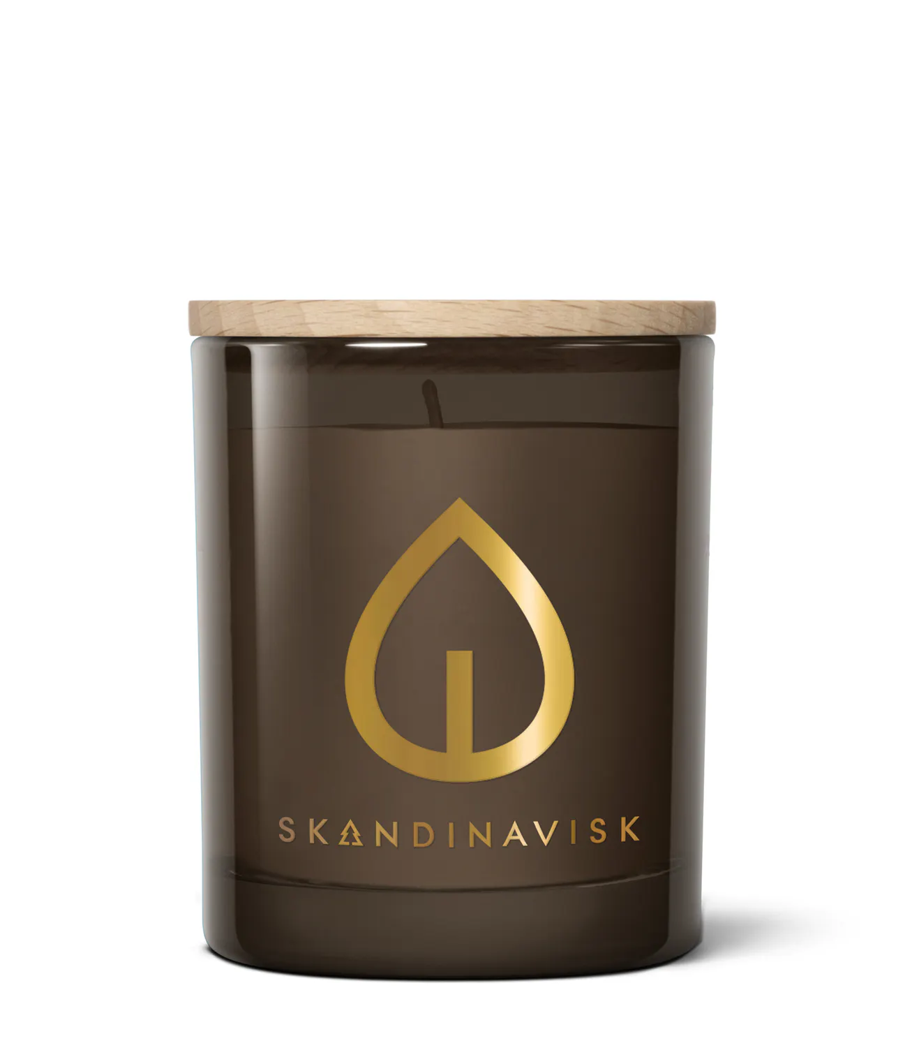 SKANDINAVISK Hygge Gold Symbol Scented Candle Camel Brown 65 g