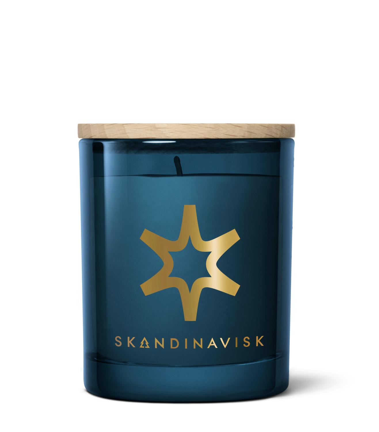 SKANDINAVISK Stjärna Gold Symbol Scented Candle Midnight Blue 65 g