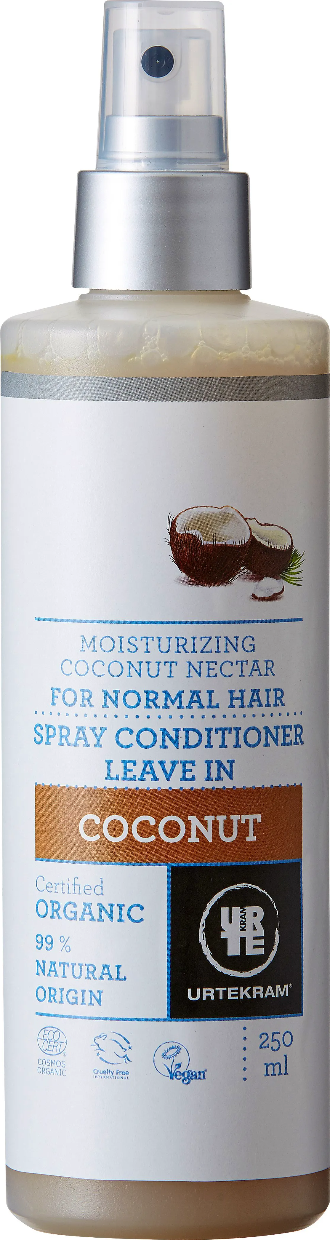 Urtekram Coconut Spray Conditioner 250 ml