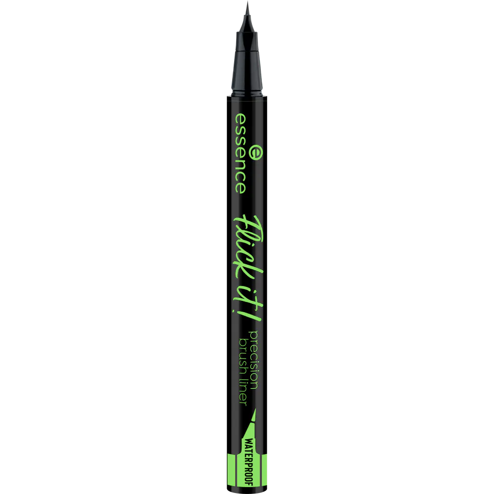 Essence Flick It! Precision Brush Liner Waterproof 01 Black 0.5 ml