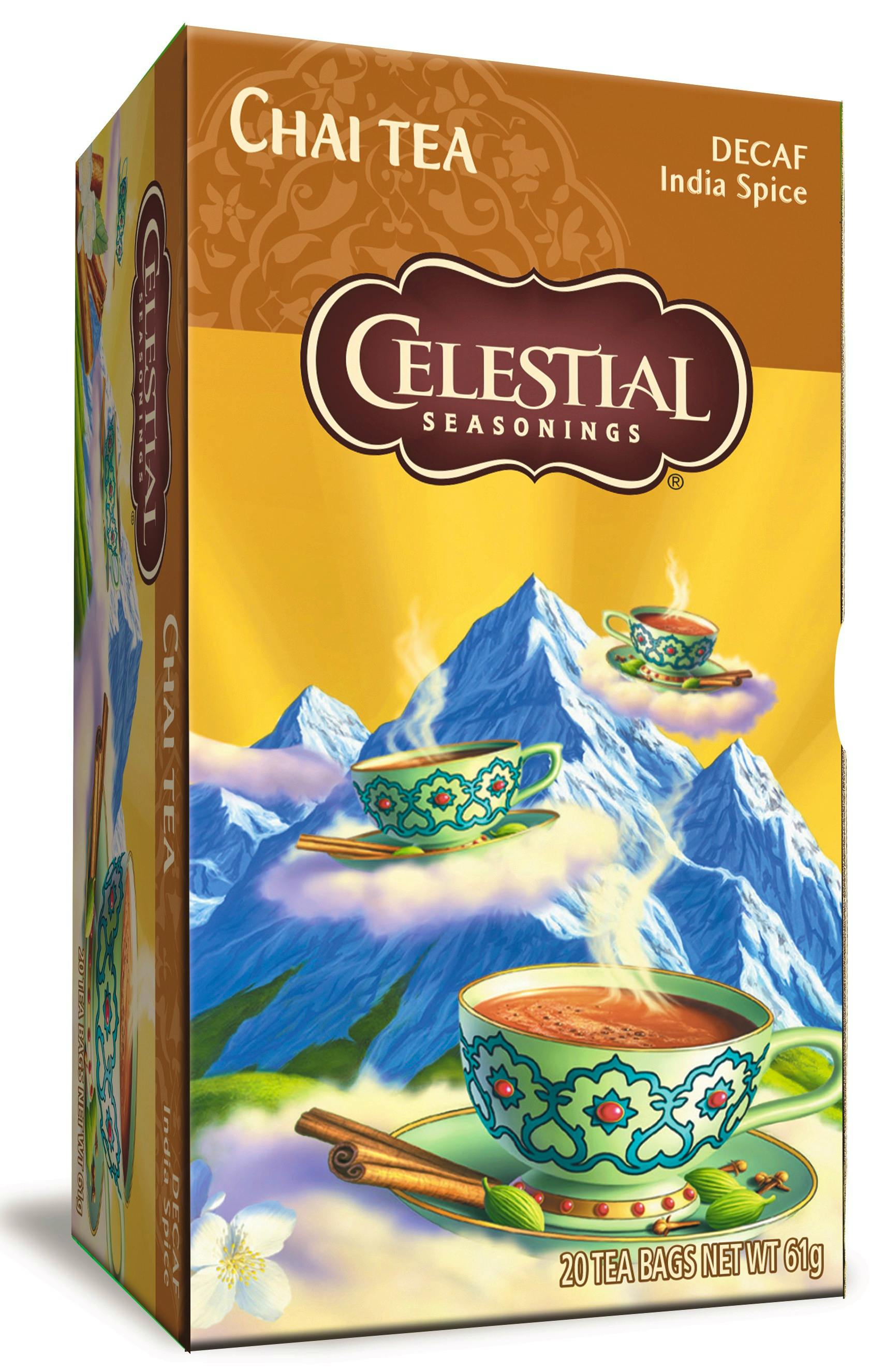 Decaf India Spice Chai – Celestial Seasonings - Hain