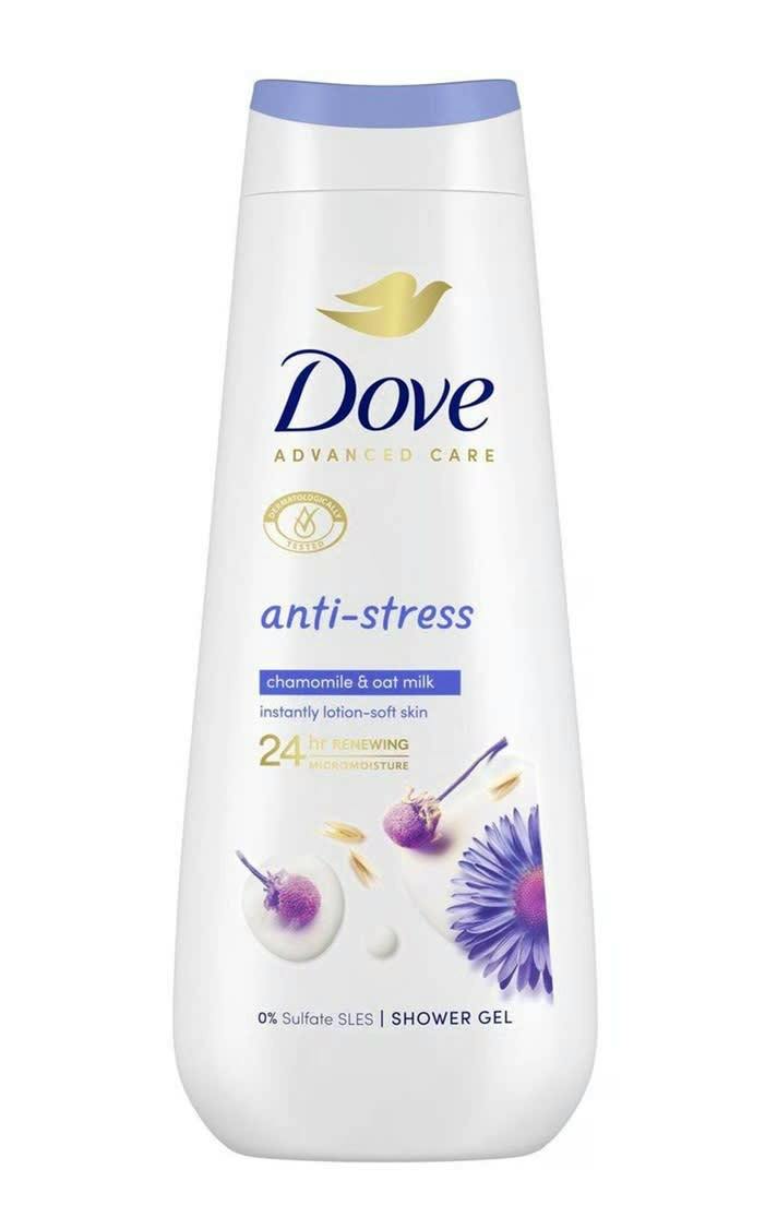 Dove Advanced Care Anti-stress Chamomile & Oat Milk Shower Gel 600 ml