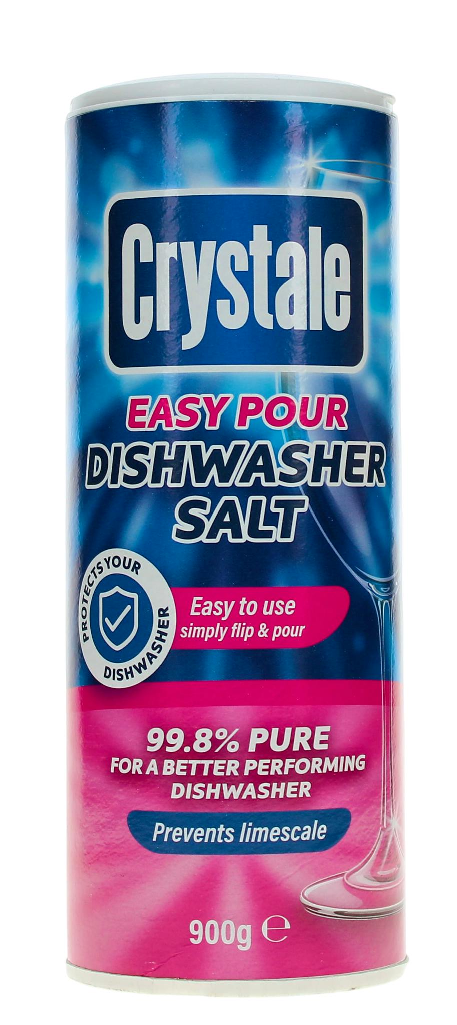 Crystale Easy Pour Dishwasher Salt 900 g