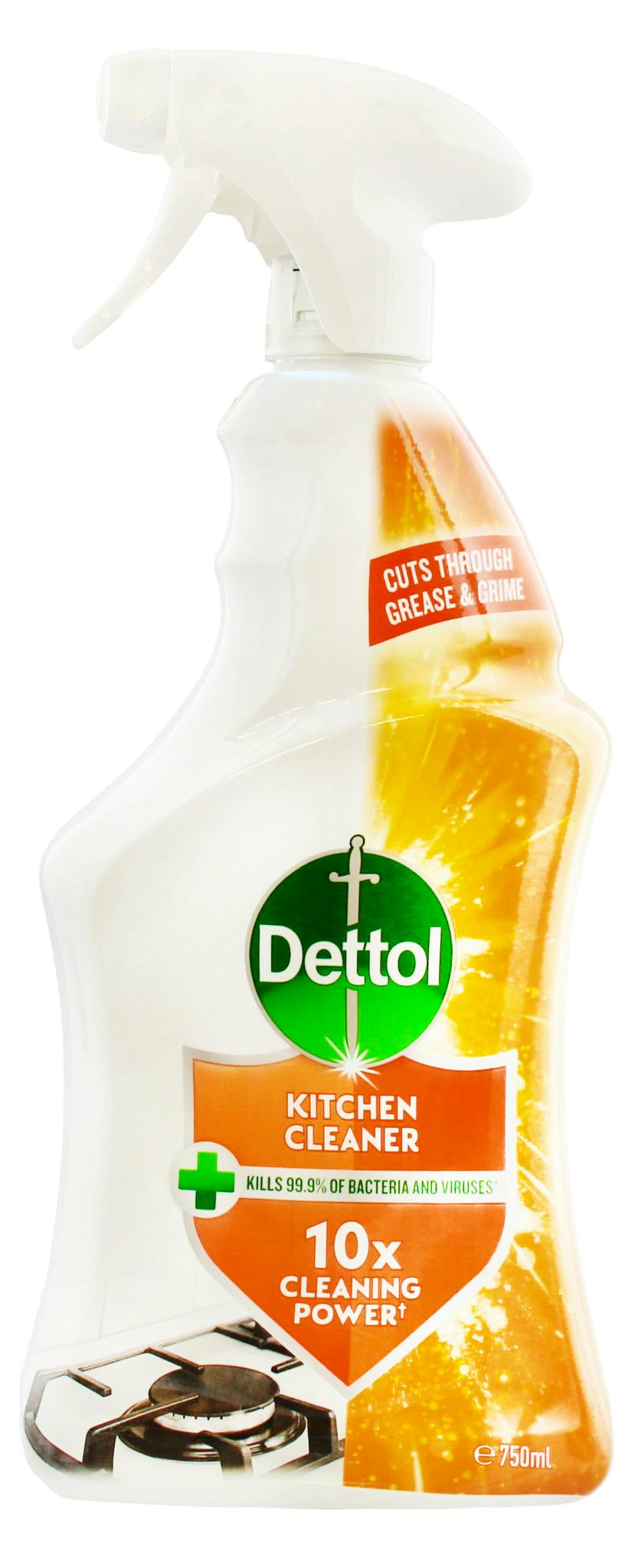 Dettol Power & Pure Kitchen Cleaner Spray 750 ml