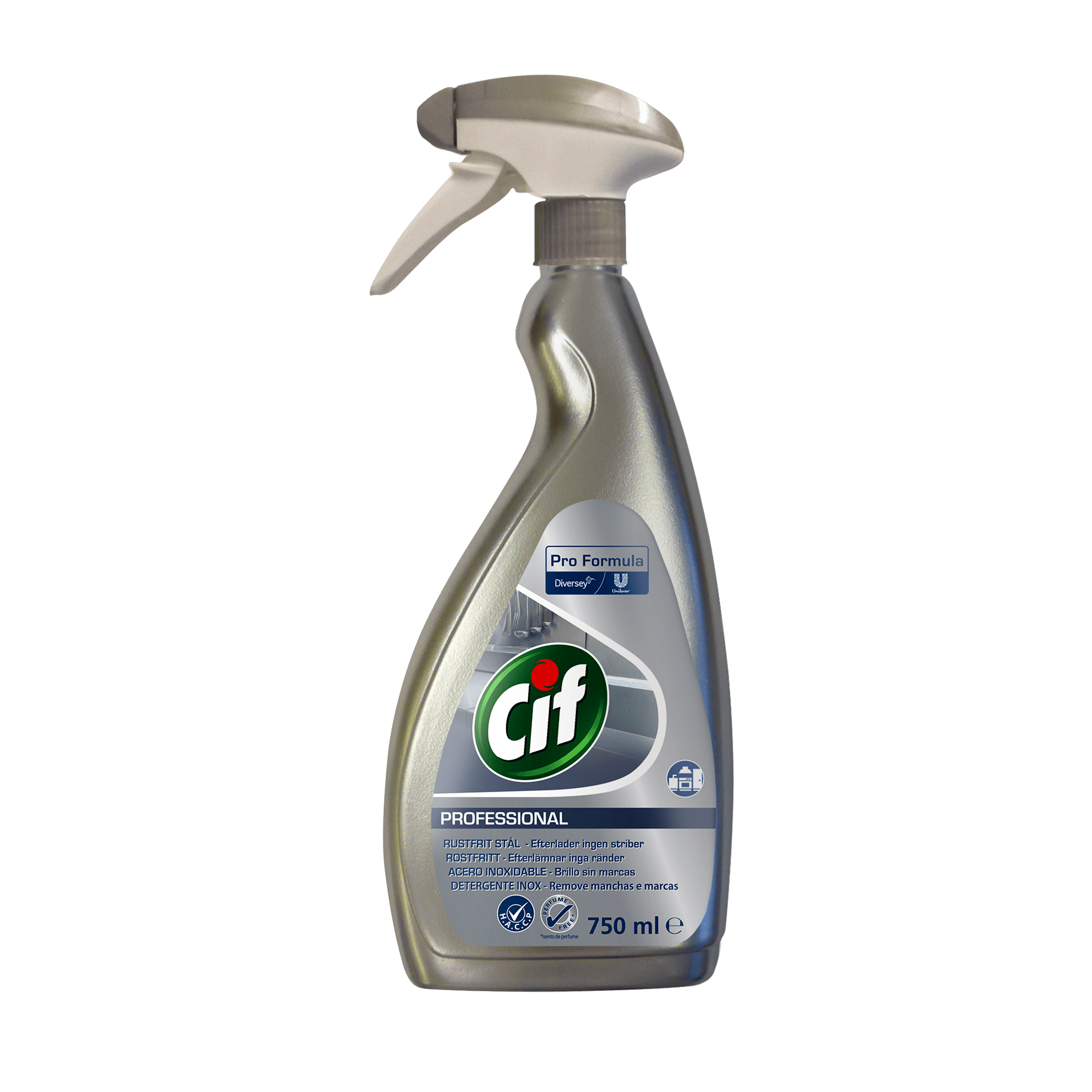 Cif Professional Stainless Steel 750 ml