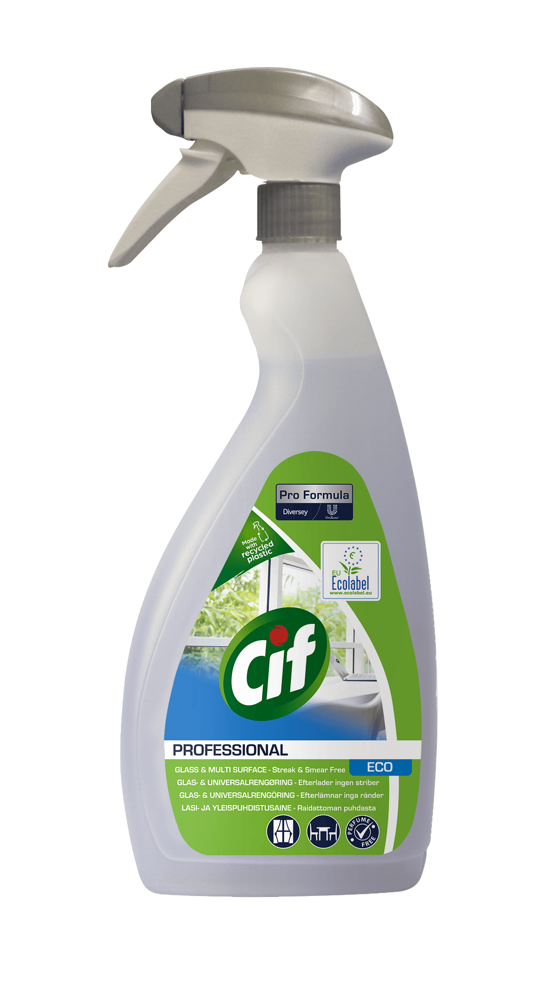 Cif Professional Eco Glass & Multi Surface 750 ml