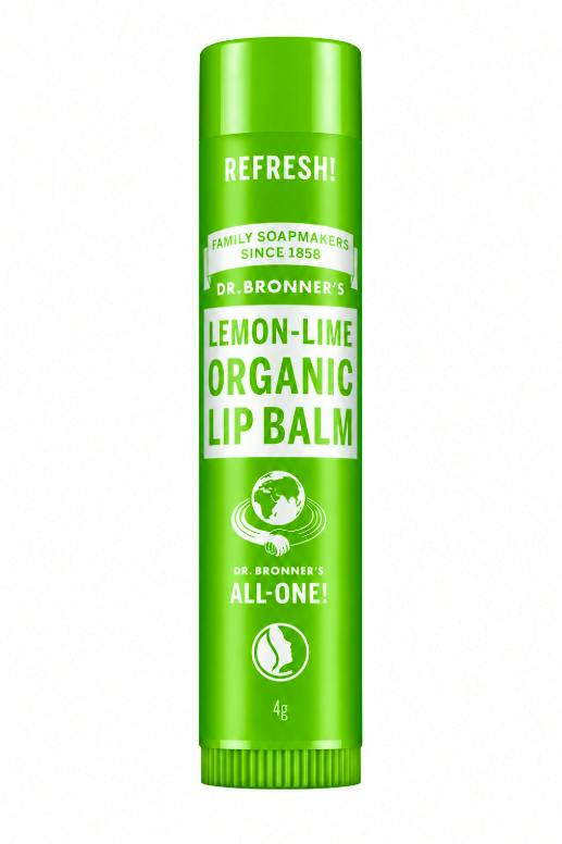 Dr. Bronner’s Organic Lip Balm Lemon-Lime 4 g