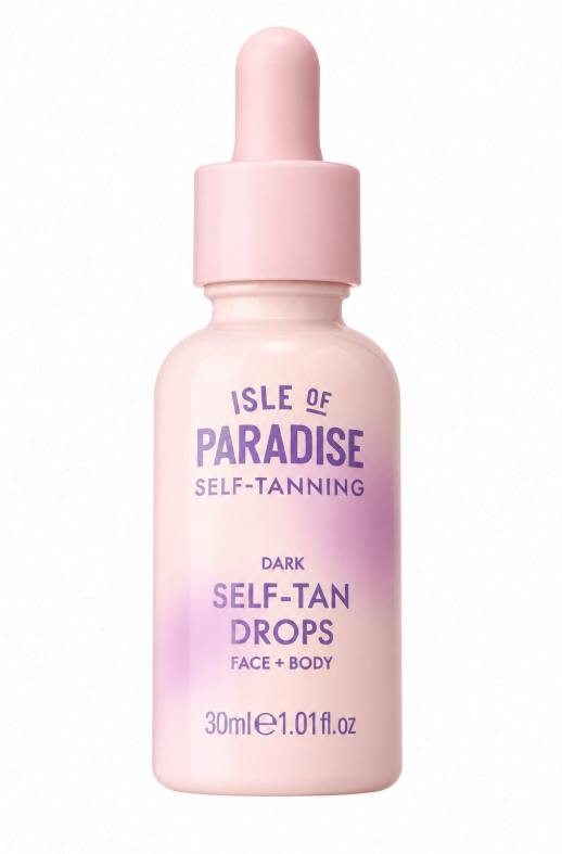 Isle Of Paradise Dark Self Tanning Drops Gezicht & Lichaam 30 ml