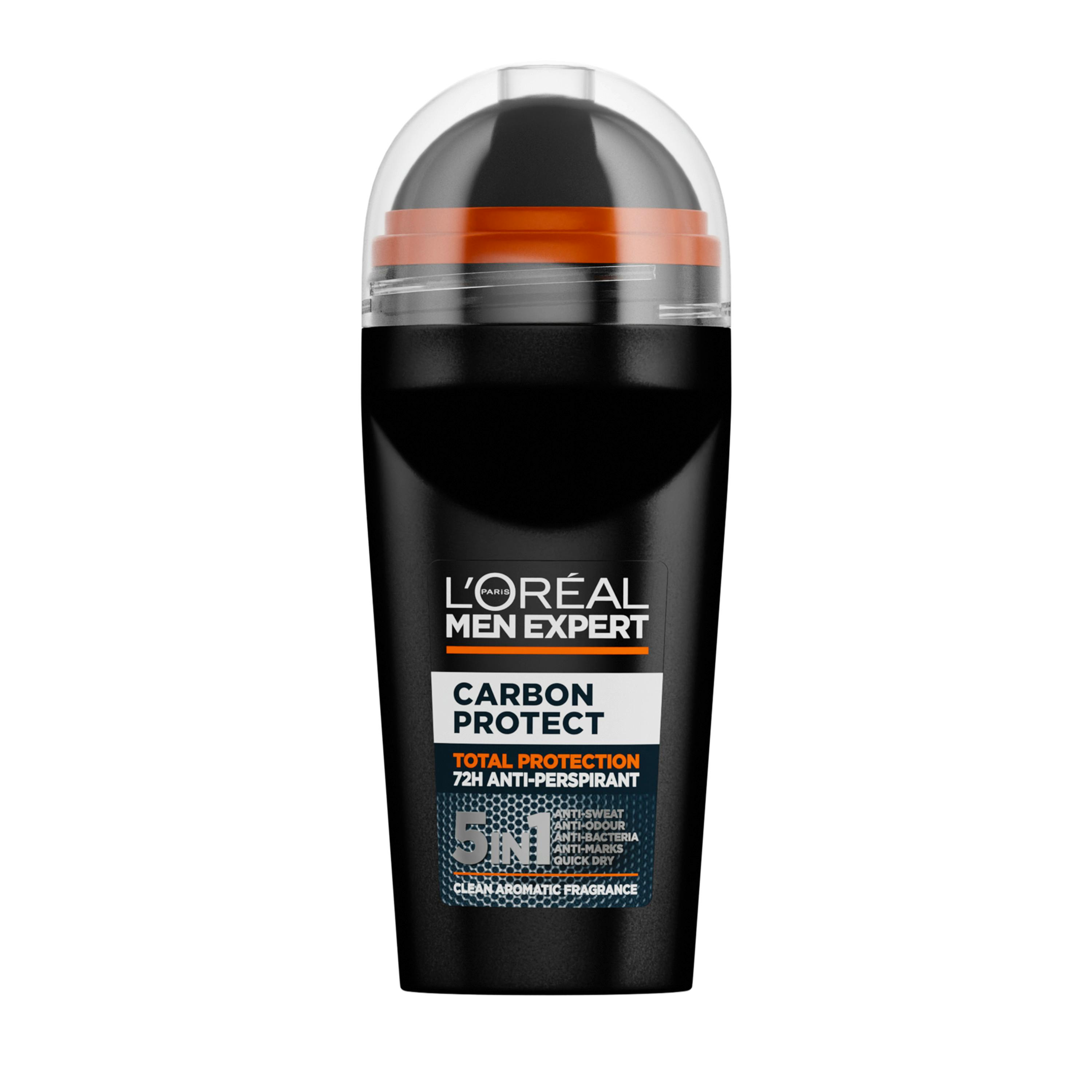 L'Oréal Paris Men Expert Carbon Protect Total Protection 72H Anti-Perspirant Deodorant Roll On 100 ml