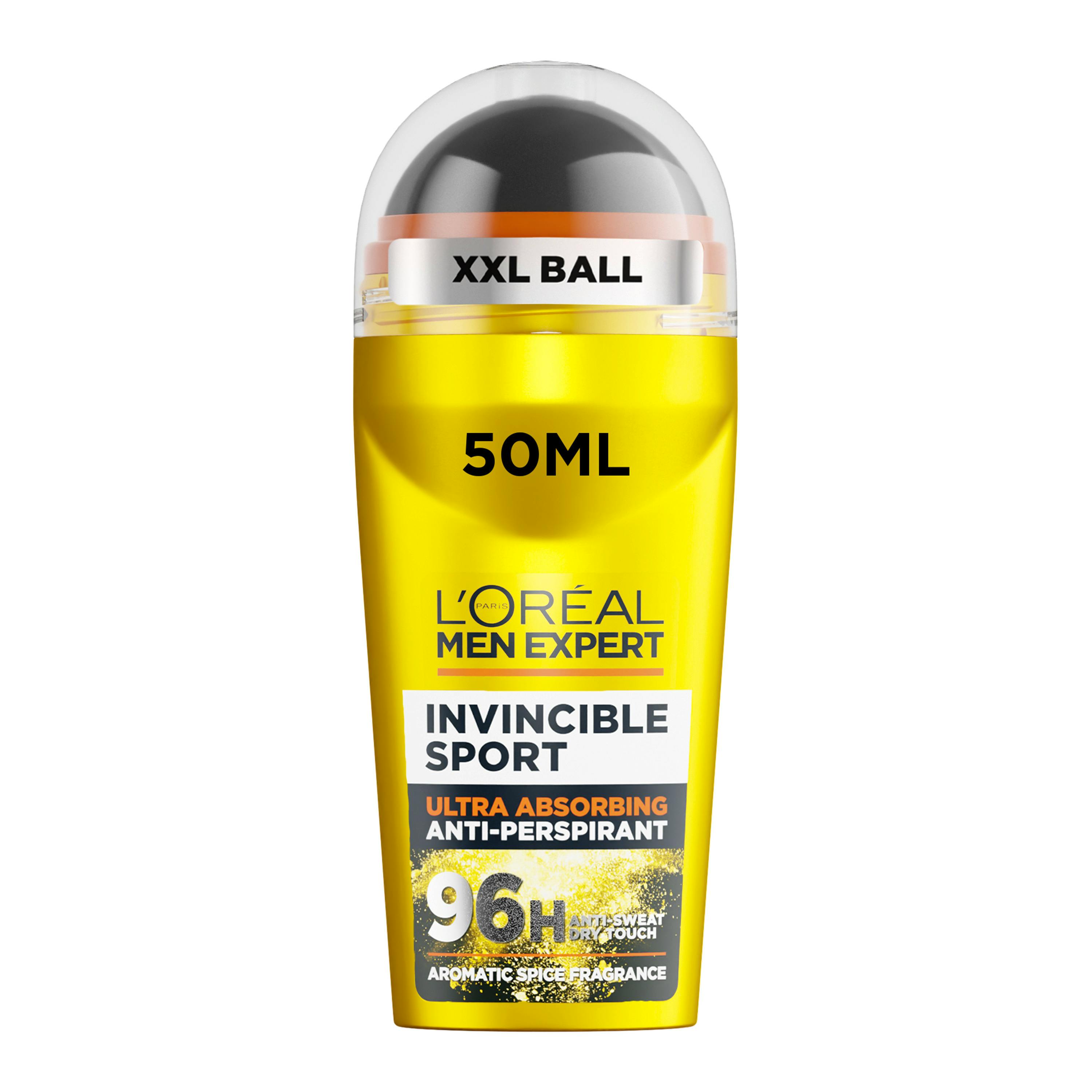 L'Oréal Paris Men Expert Invincible Sport 96H Anti-Perspirant Deodorant Roll On 50 ml