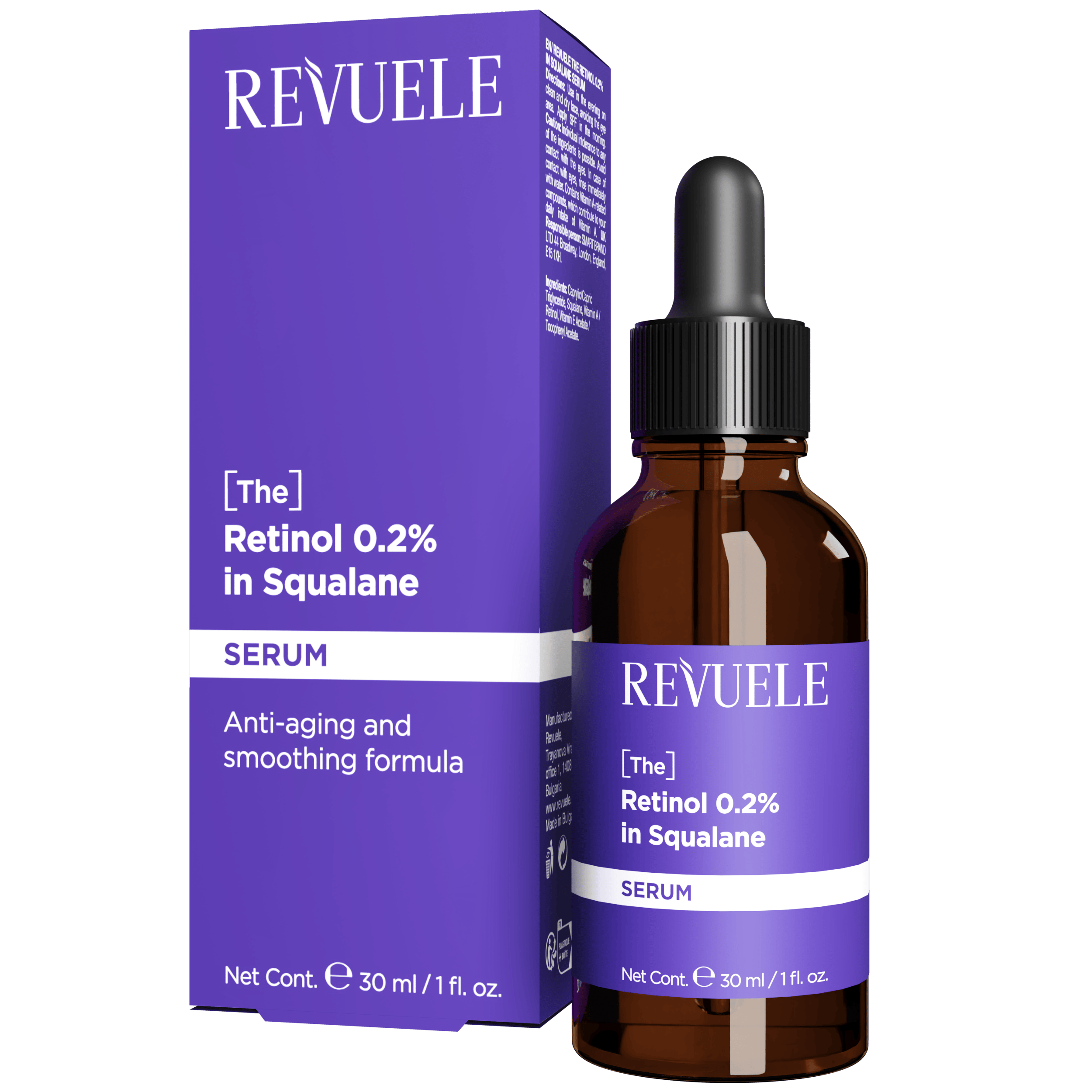 Revuele The Retinol 0.2% in Squalane Serum 30 ml
