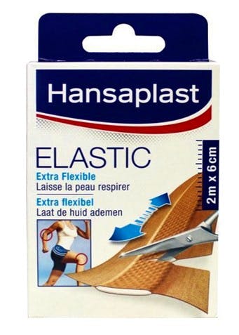 Hansaplast Elastic Extra Flexible Pleister 2m x 6cm 2.99 EUR luxplus.nl