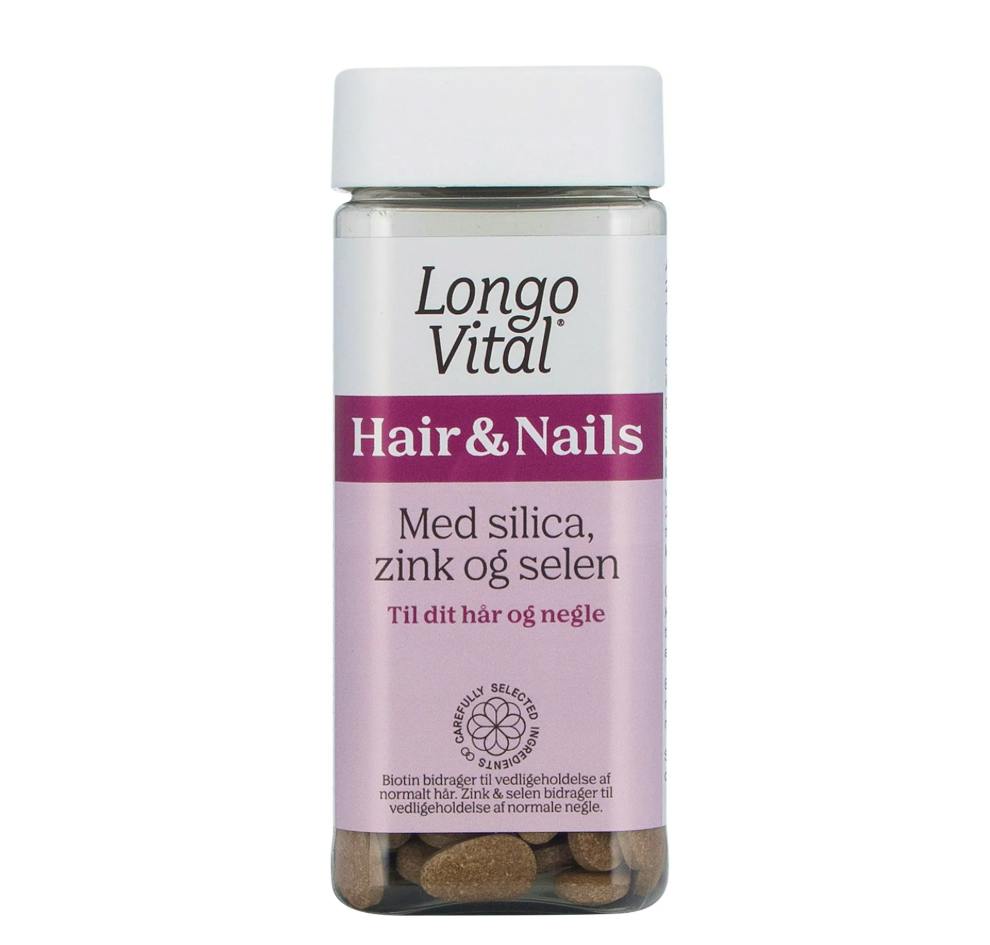 Longo Hår & Negle 180 stk