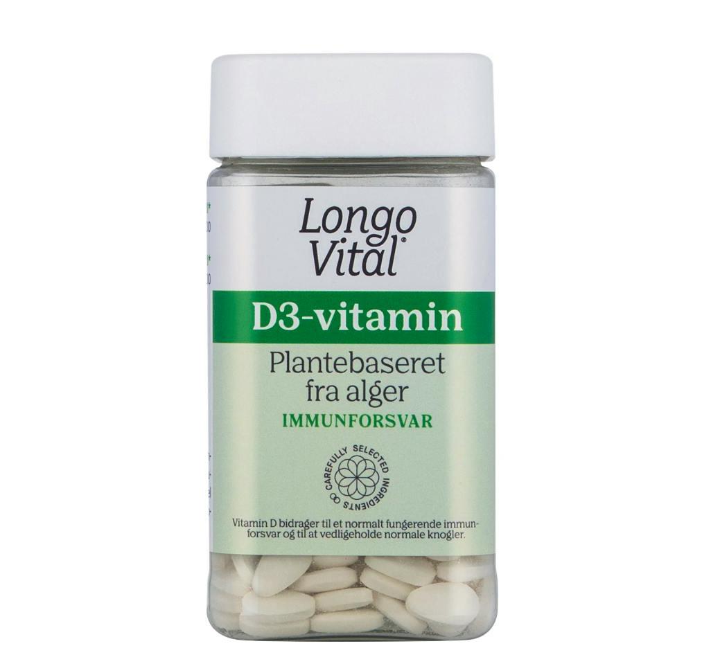 Longo D3-vitamin 180 stk