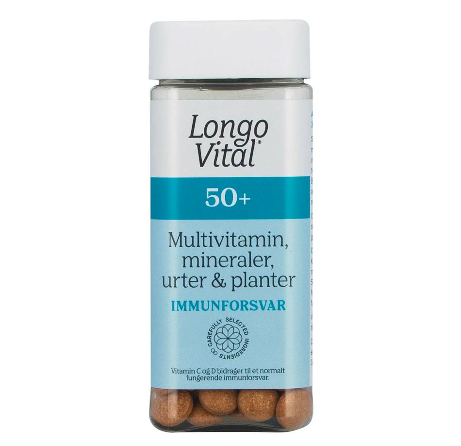Longo Multivitamin 50+ 180 stk