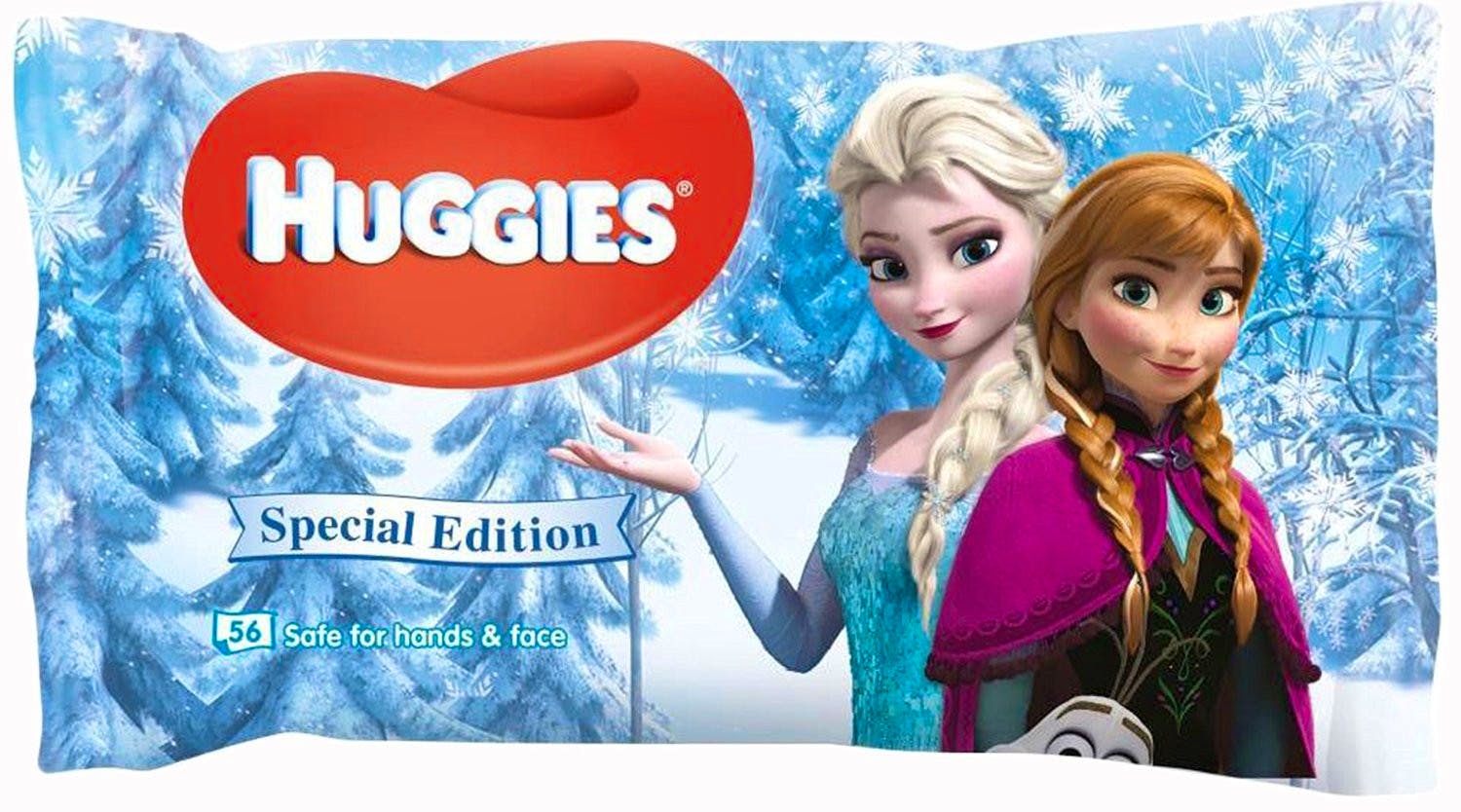 Frozen huggies sale wipes