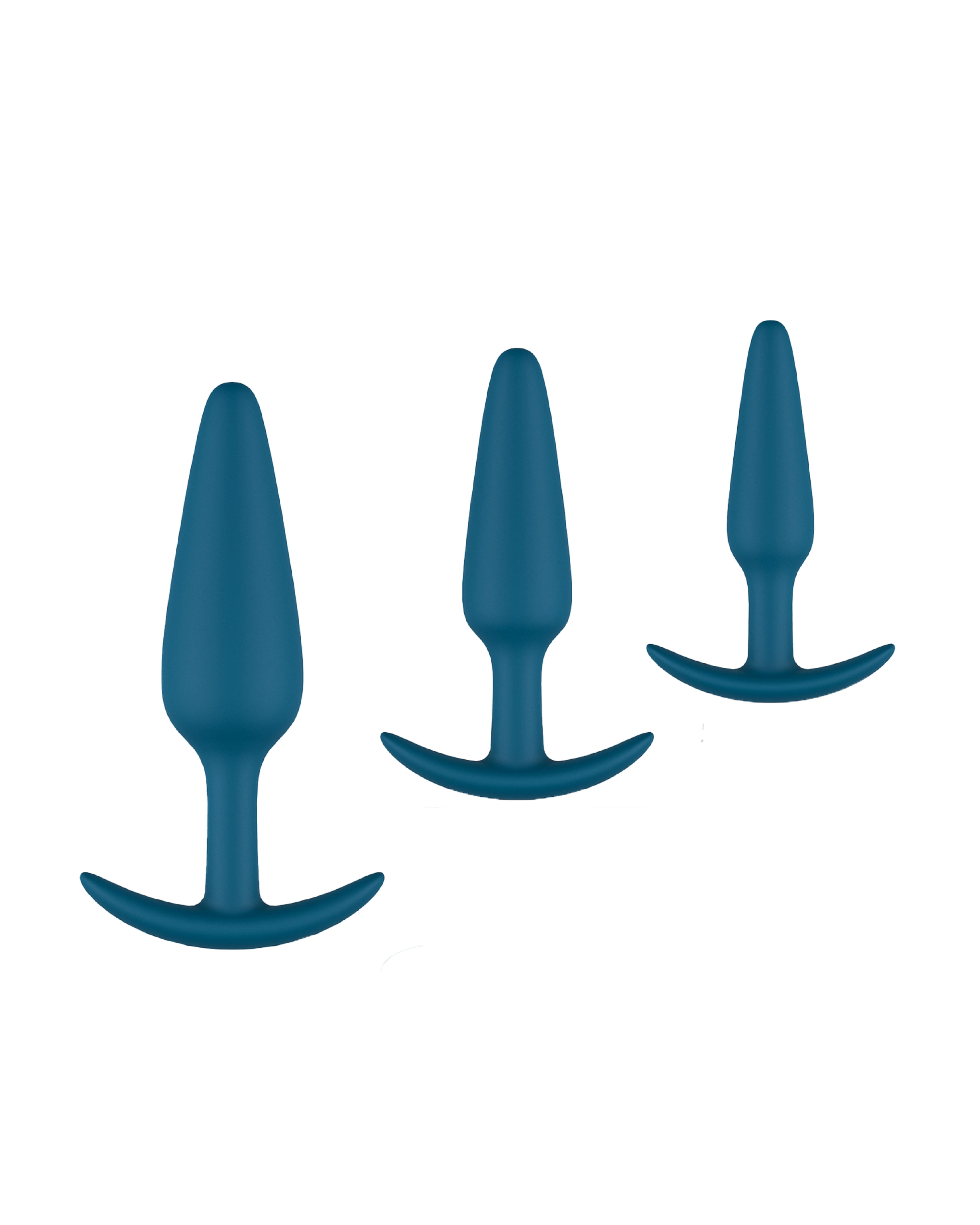 Peech Trainy Butt Plug Set Dusty Blue 1 pcs