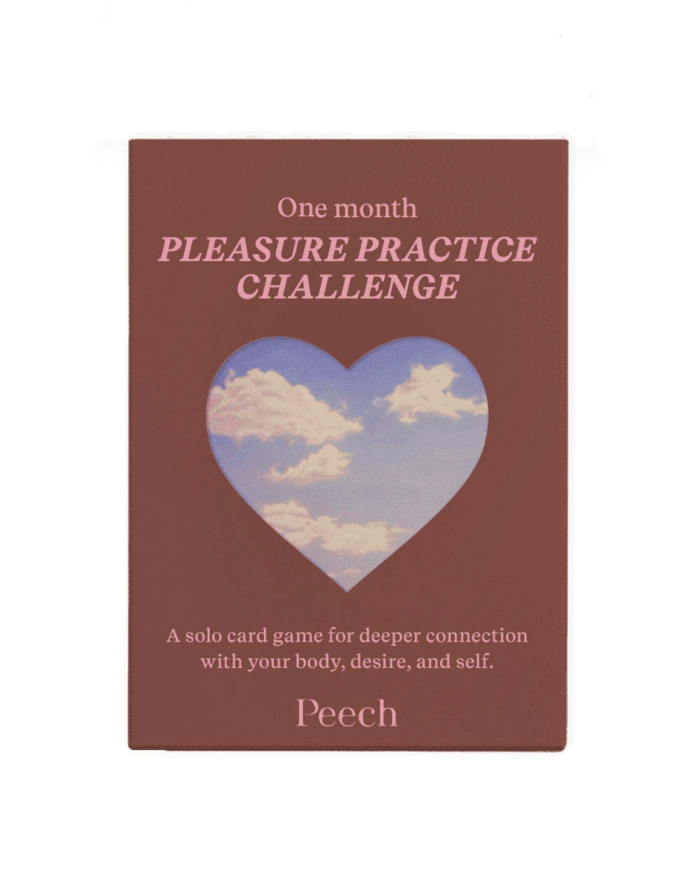 Peech Please Practice One Month Solo Challenge Card Game 1 pcs