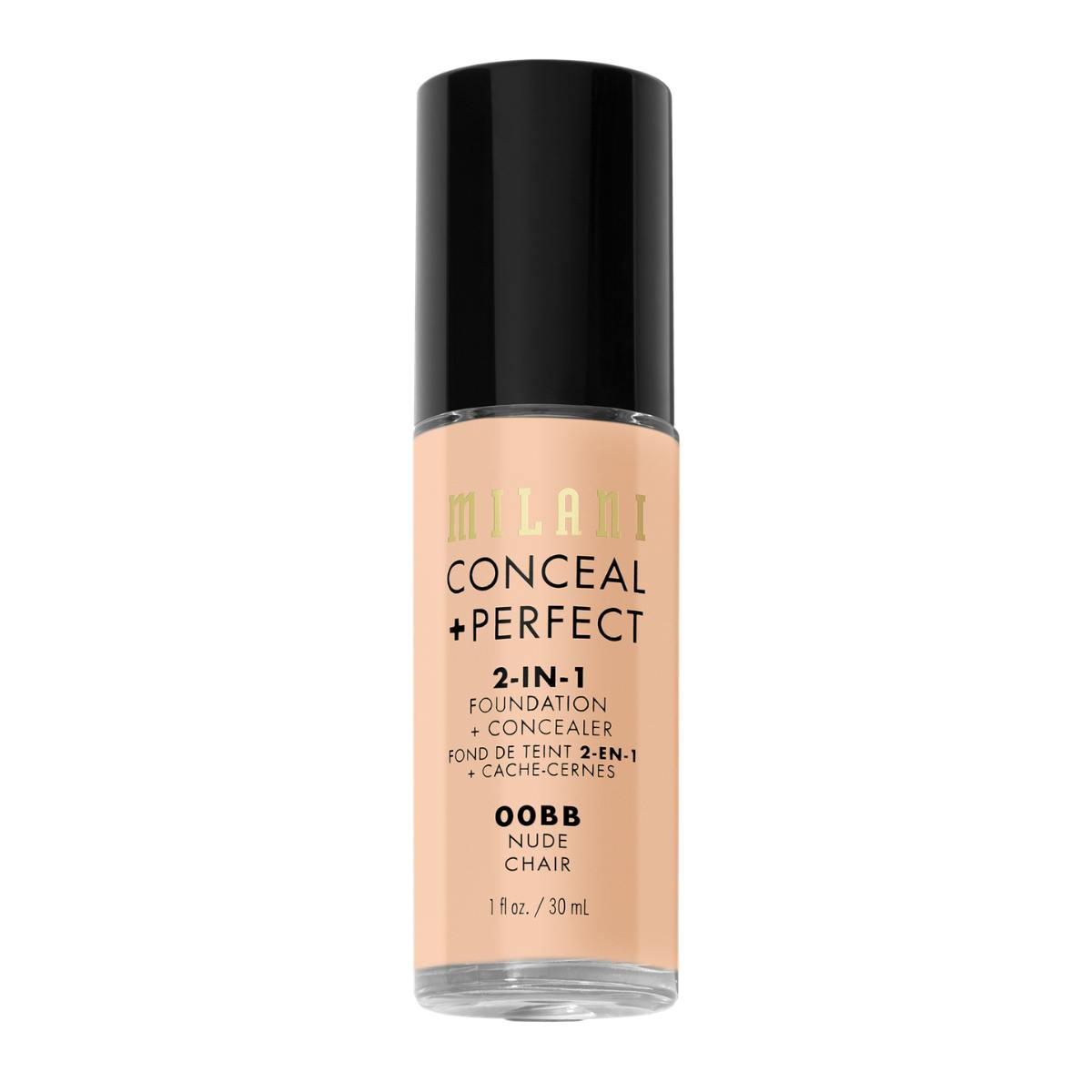 Milani Conceal + Perfect 2in1 Foundation + Concealer 00BB Nude 30 ml