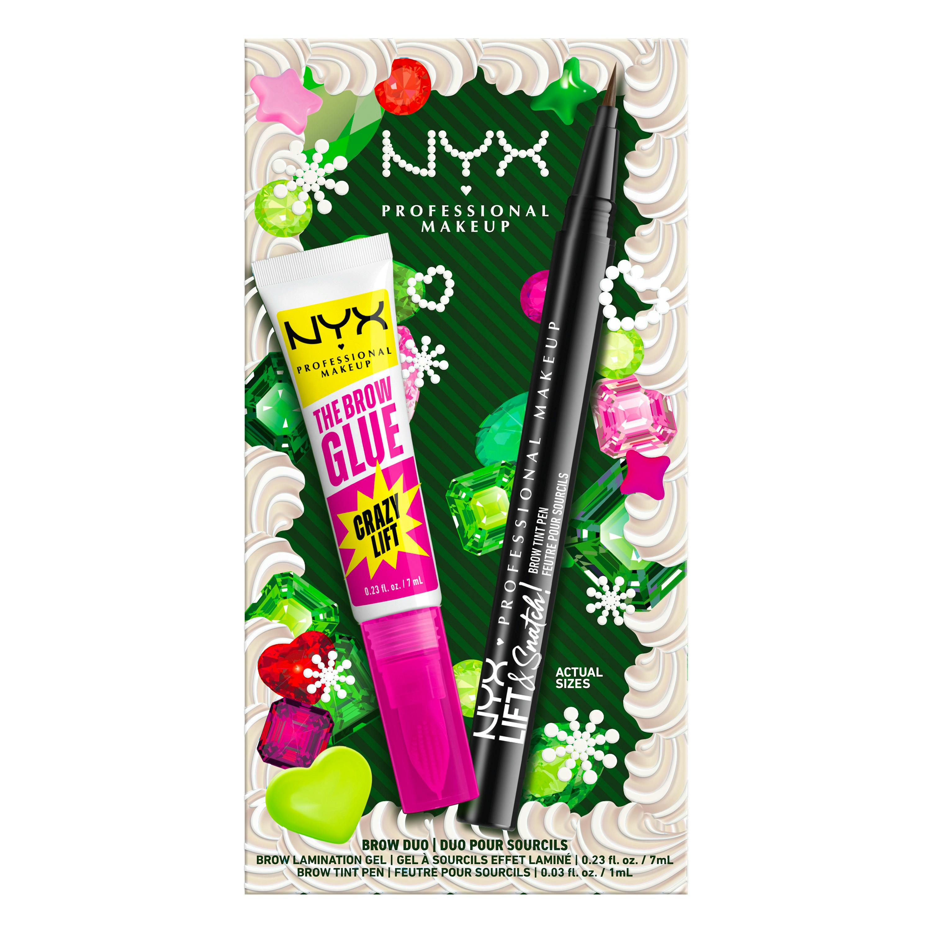 NYX Professional Make-Up Brow Duo 01 Ash Brown 