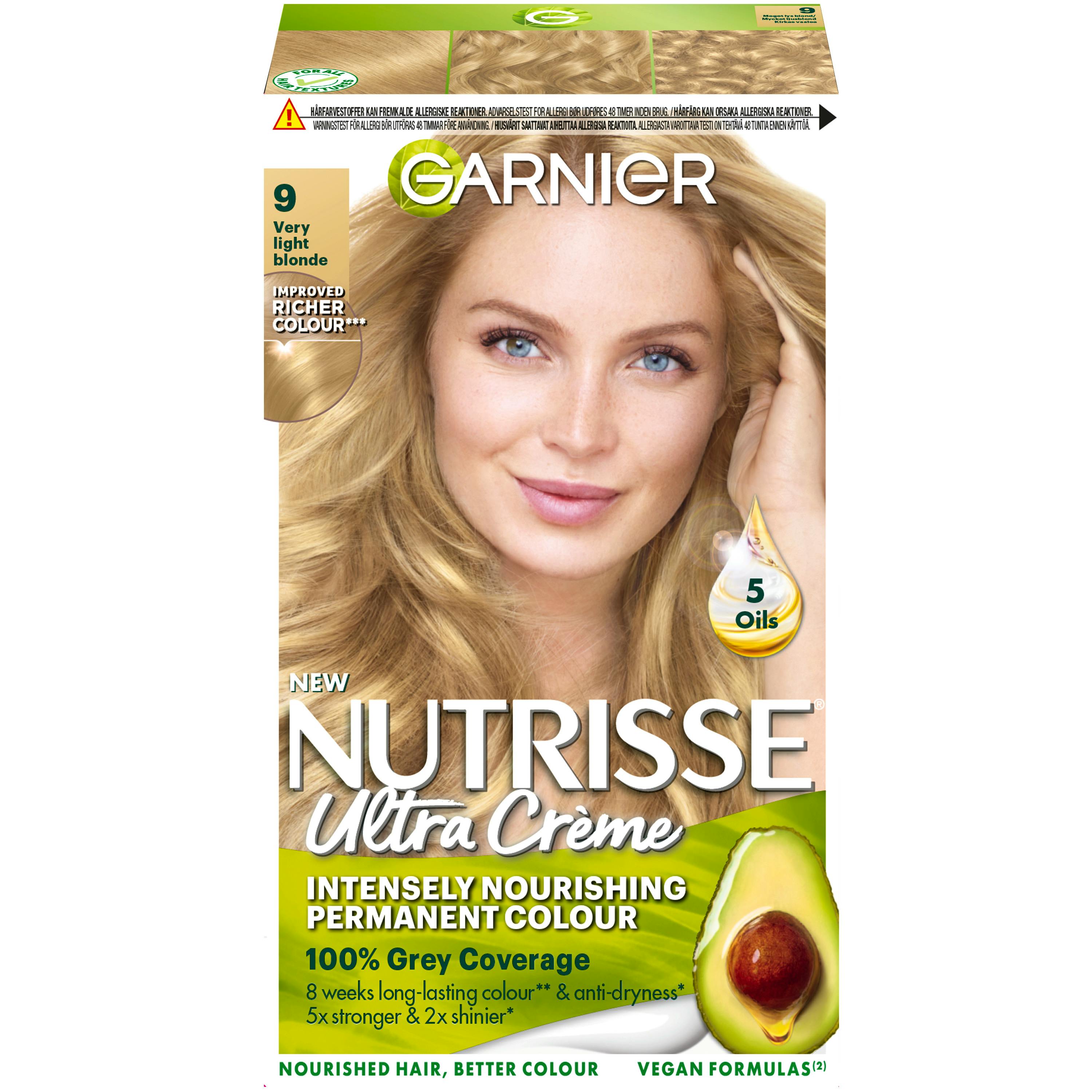 Garnier Nutrisse Cream 9 Very Light Blond 1 st