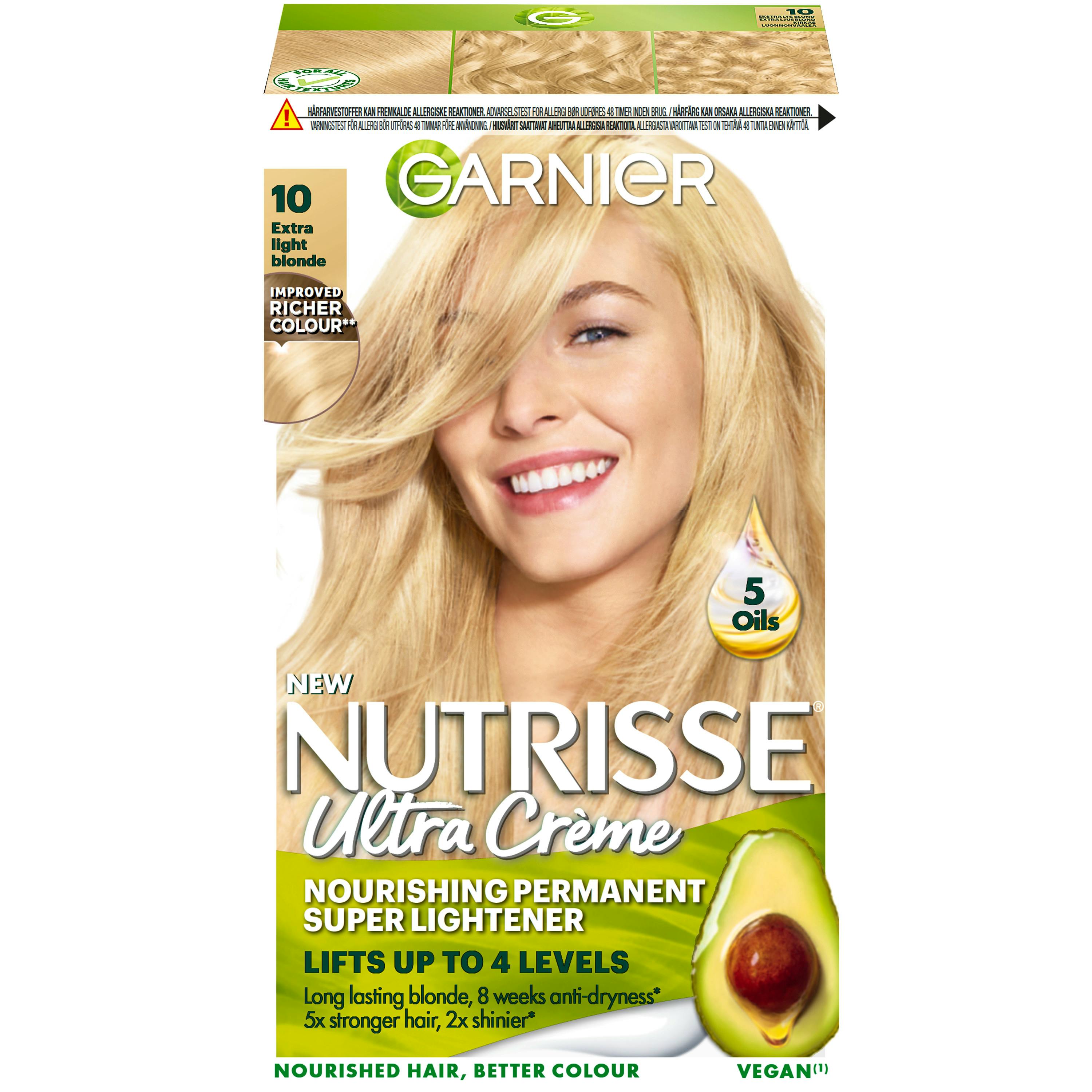 Garnier Nutrisse Cream 10 Extra Light Blond 1 st