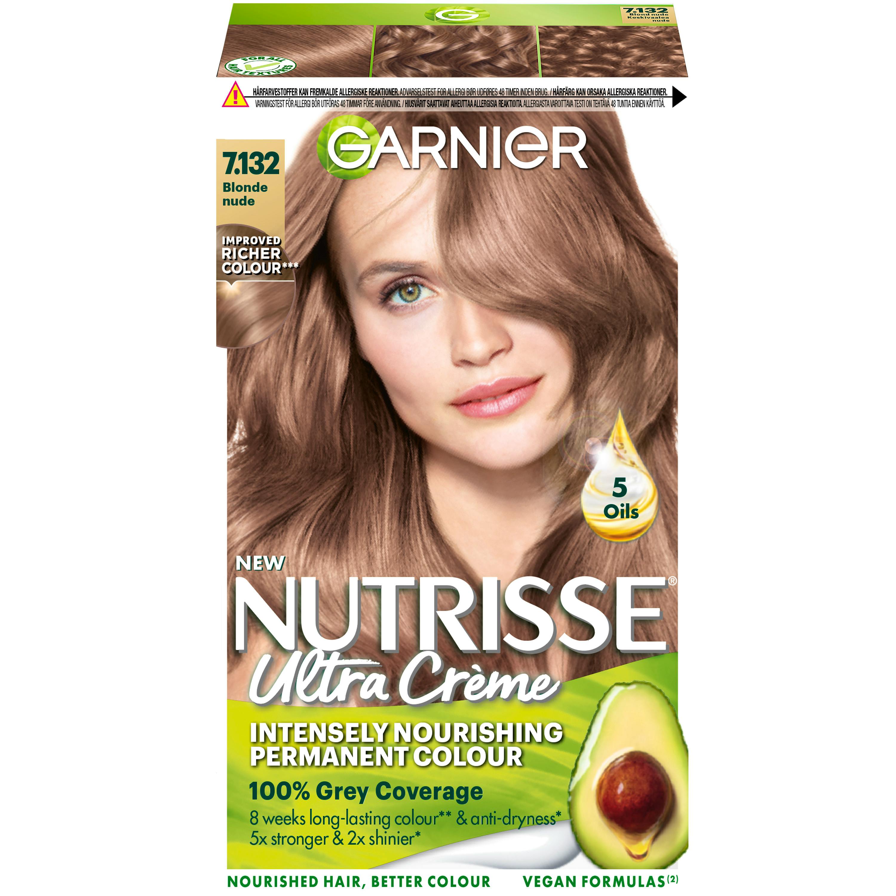 Garnier Nutrisse Cream 7.13 Nude Dark Blonde 1 st