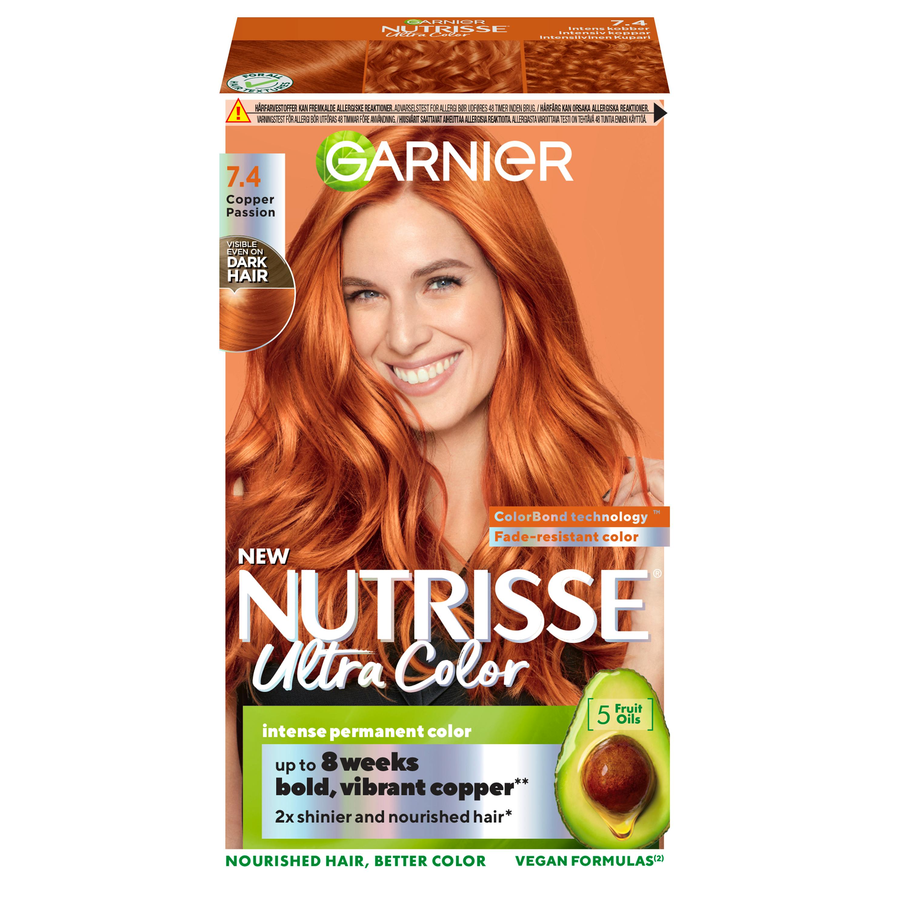 Garnier Nutrisse Ultra Color 7.40 Intense Copper 1 st