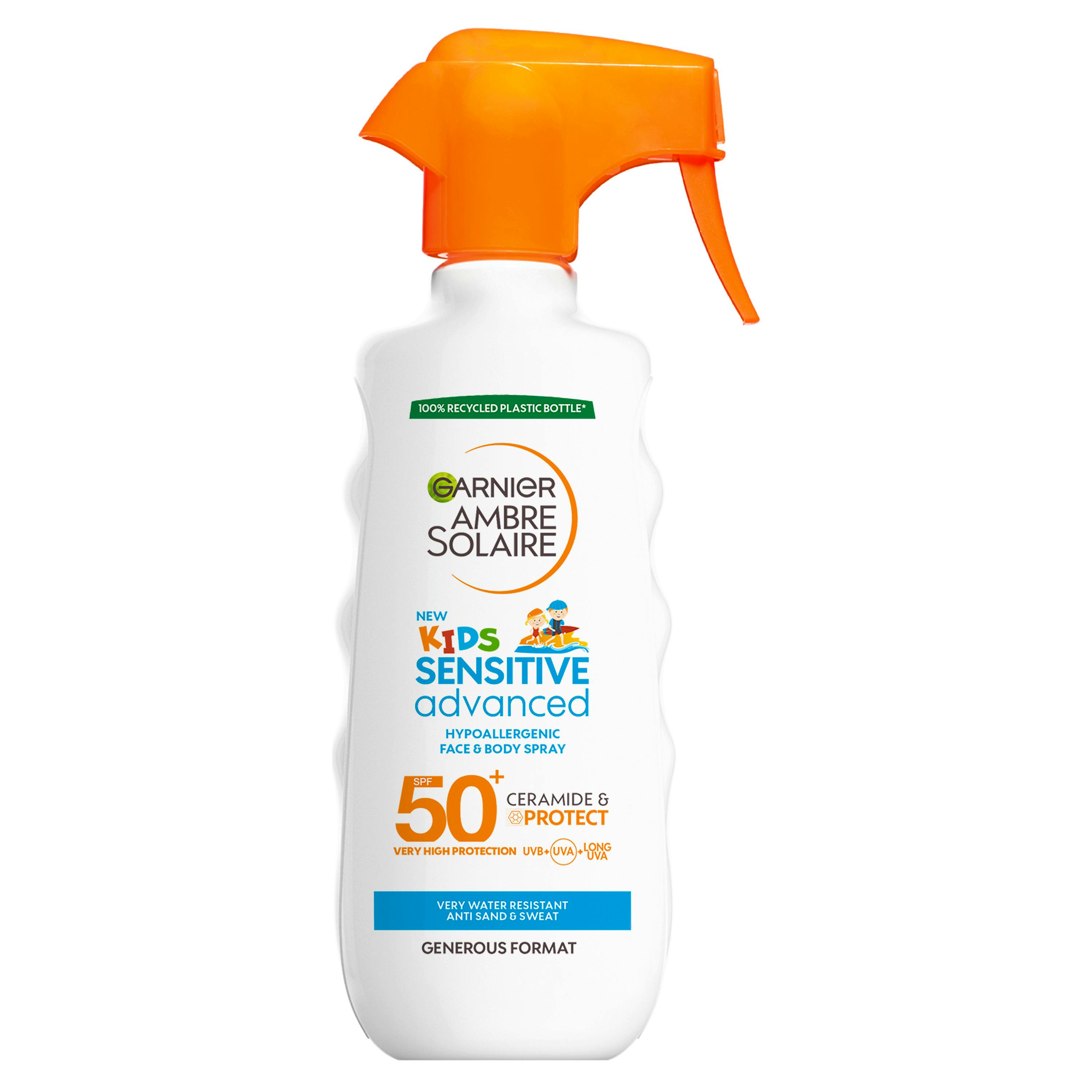 Garnier Ambre Solaire Sensitive Advanced Kids Hypoallergenic Happy Trigger Spray SPF50+ 270 ml
