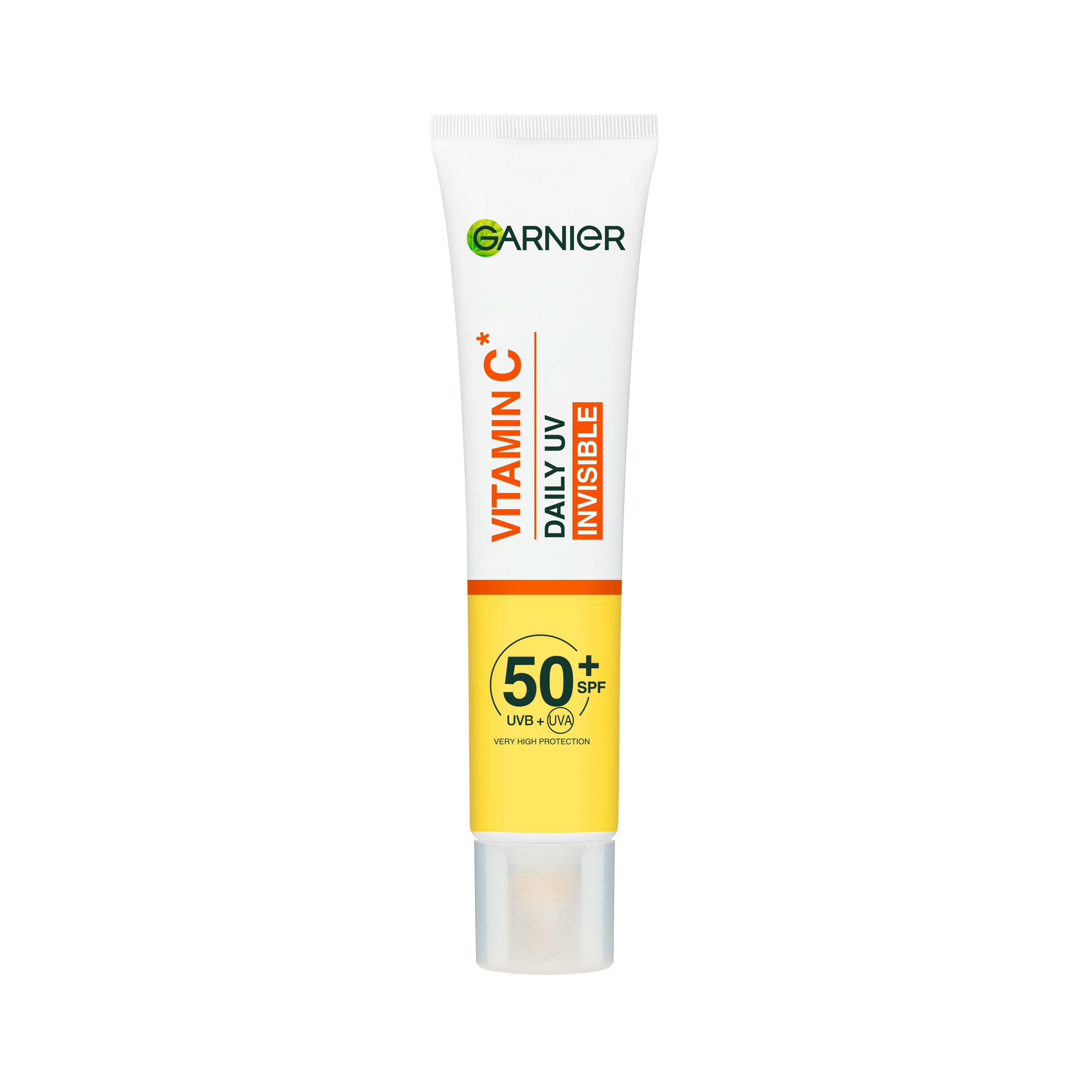 Garnier Skin Active Vitamin C Daily UV Glow Boosting UV Invisible SPF50+ 40 ml