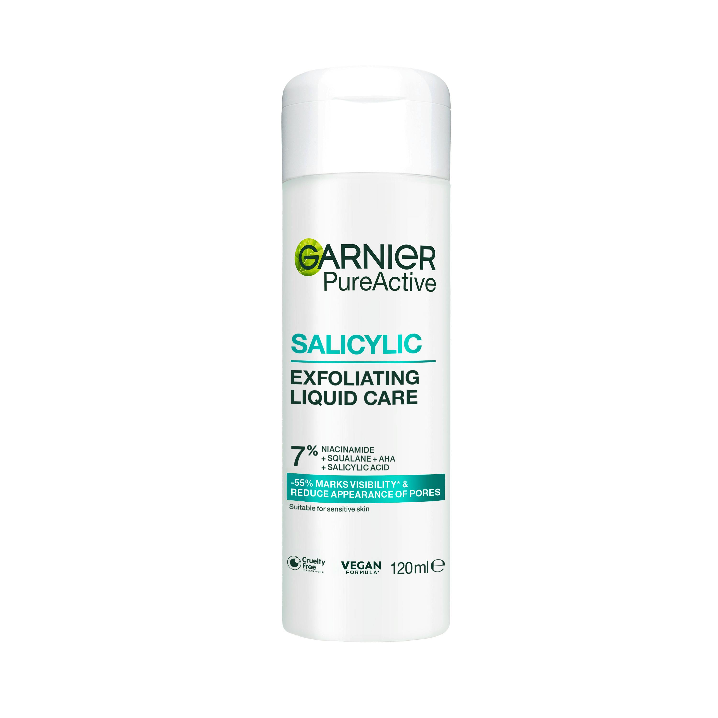Garnier PureActive Exfoliating Liquid Care Toner 120 ml