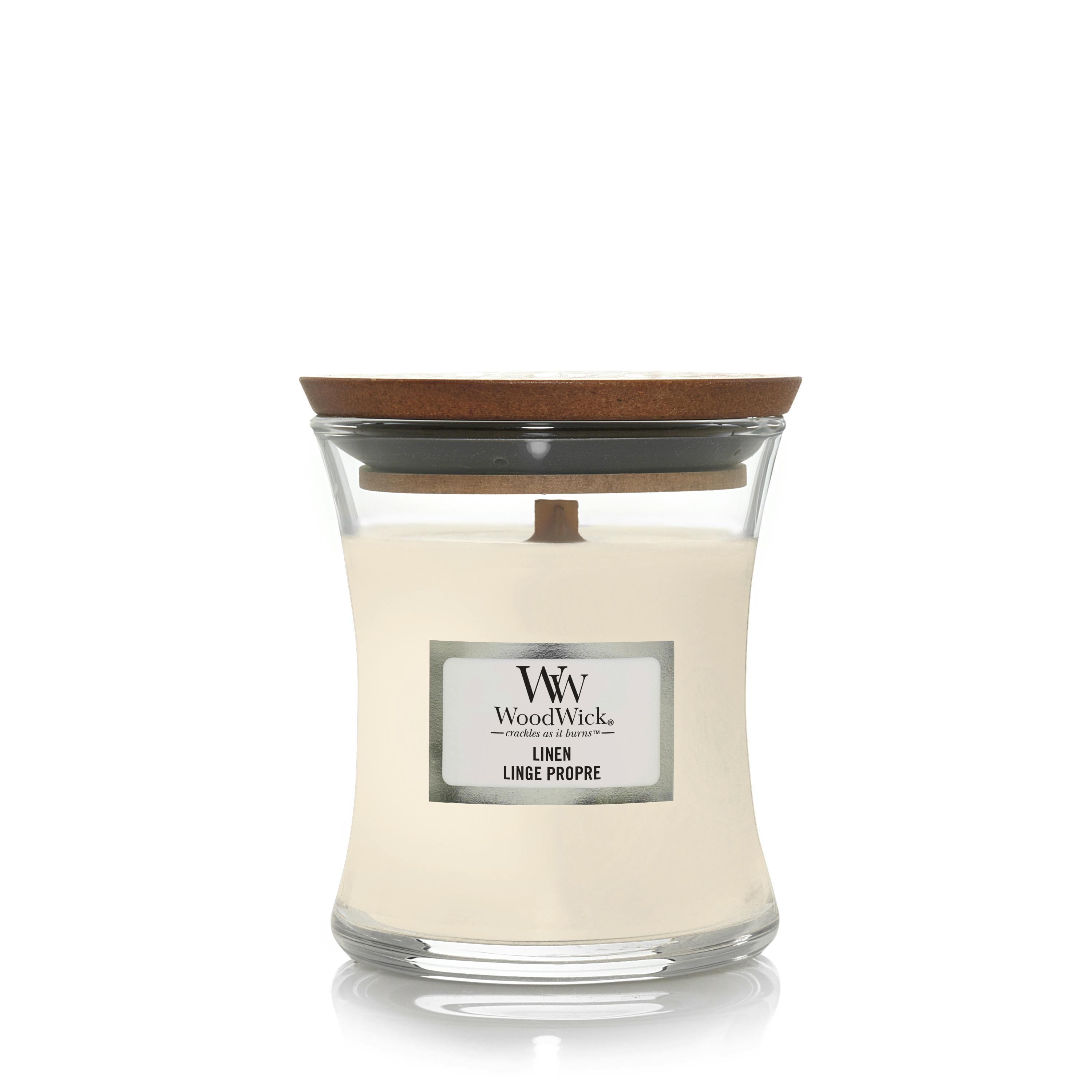 WoodWick Mini Hourglass Linen 85 g
