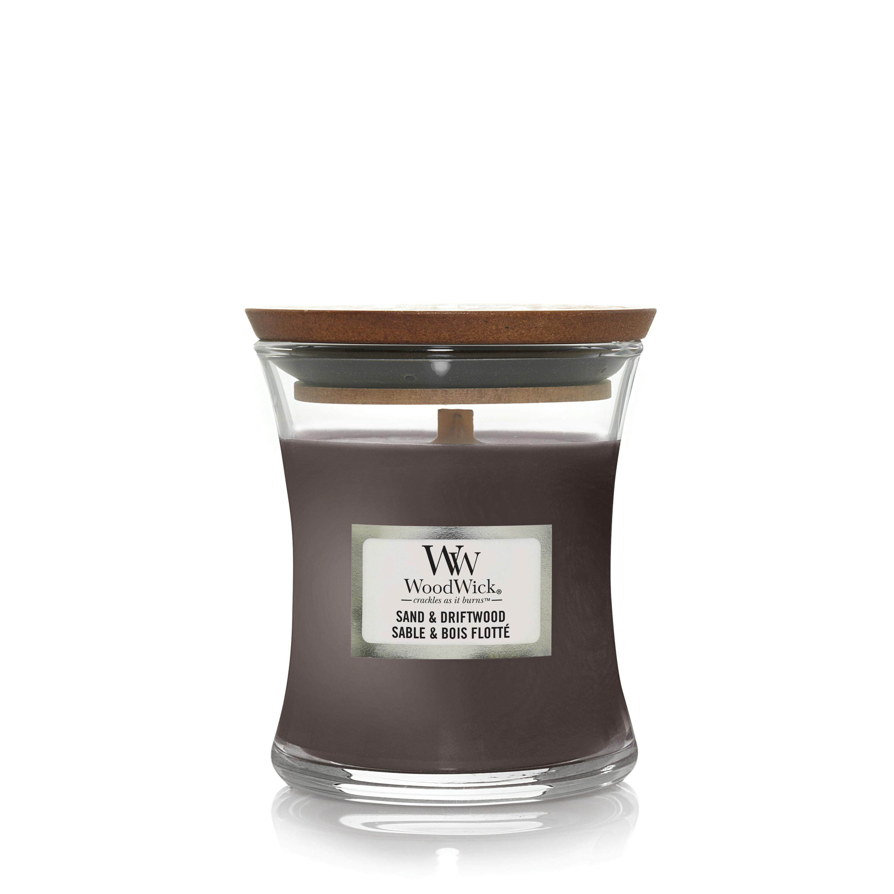 WoodWick Mini Hourglass Sand & Driftwood 85 g