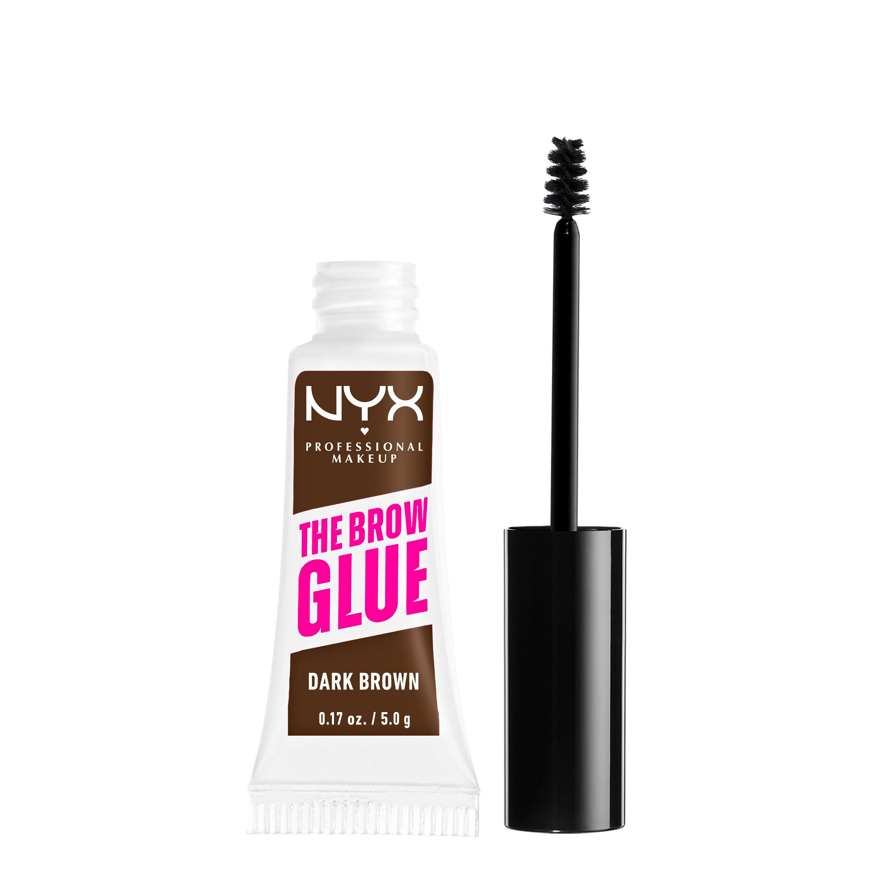 NYX Professional Make-Up The Brow Glue Instant Brow Styler Dark Brown 5 g