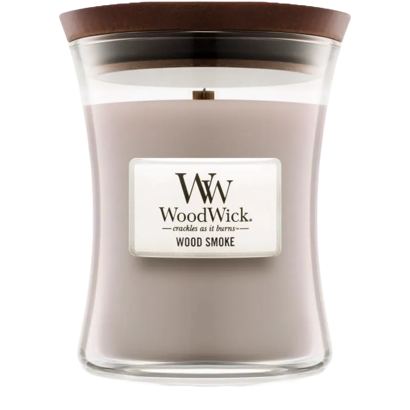 WoodWick Medium Hourglass Wood Smoke 275 g