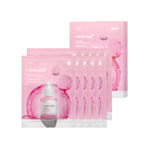Medicube PDRN Pink Peptide Serum Mask 10 st