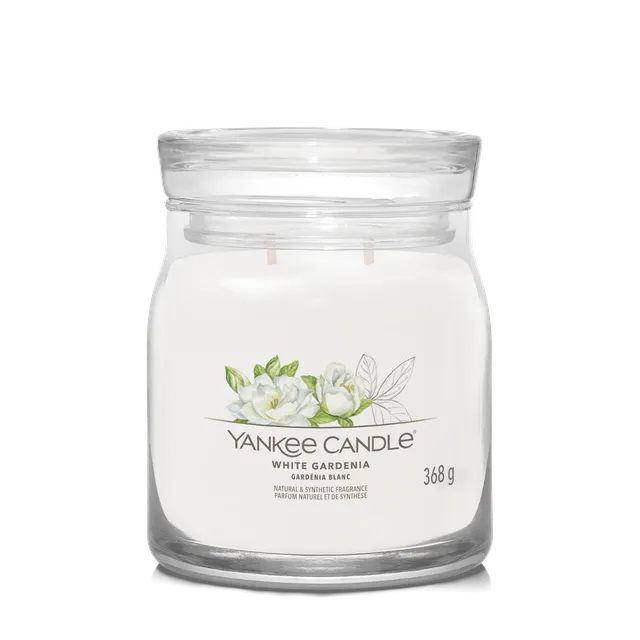 Yankee Candle White Gardenia Signature Medium Tumbler Candle 1 st