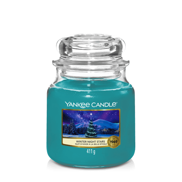 Yankee Candle Classic Winter Night Stars Medium Candle 1 stk