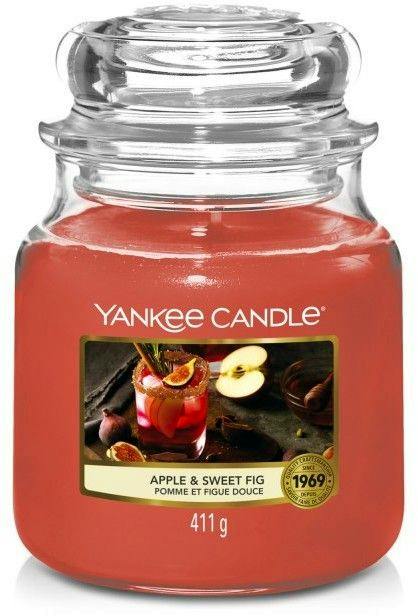 Yankee Candle Classic Medium Apple & Sweet Fig 1 stk