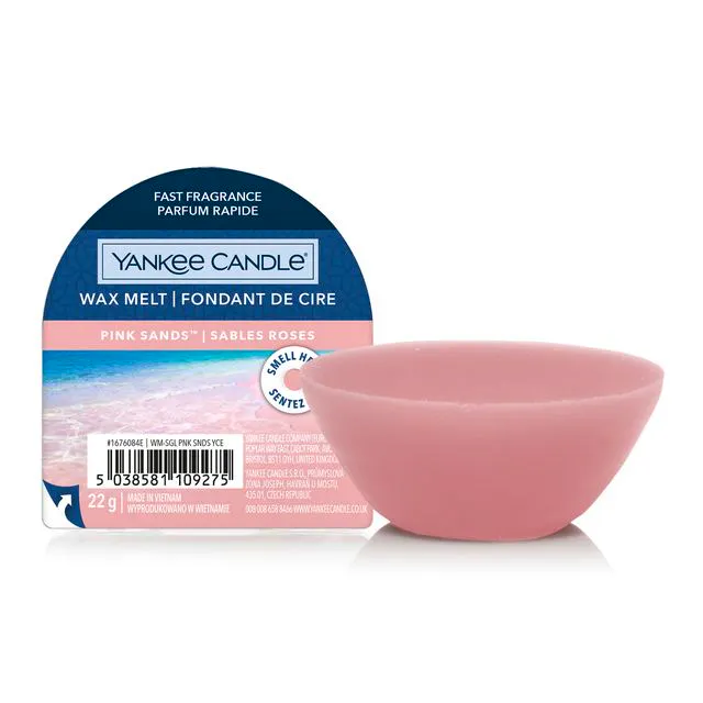 Yankee Candle Single Wax Melts Pink Sands 1 st
