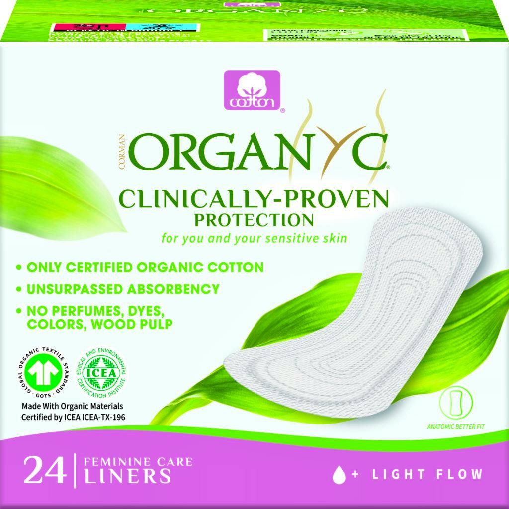 Organyc Liners Light Flow 24 pcs