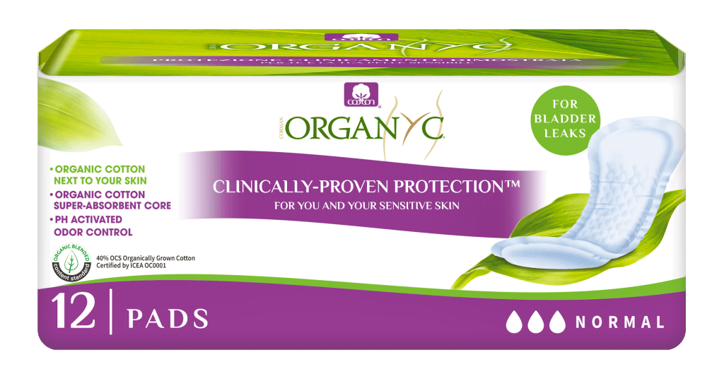Organyc Normal Bladder Control Pads 12 stk