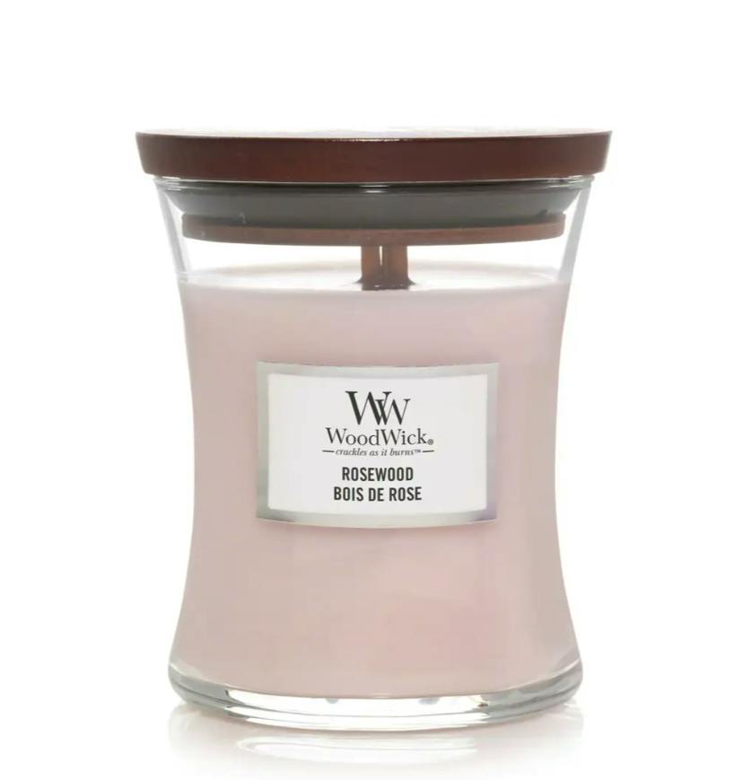 WoodWick Medium Hourglass Rosewood 1 pcs