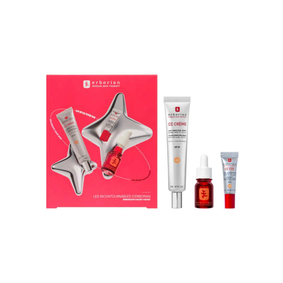 Erborian CC Duo Skin Therapy Dore Kit 3 stk