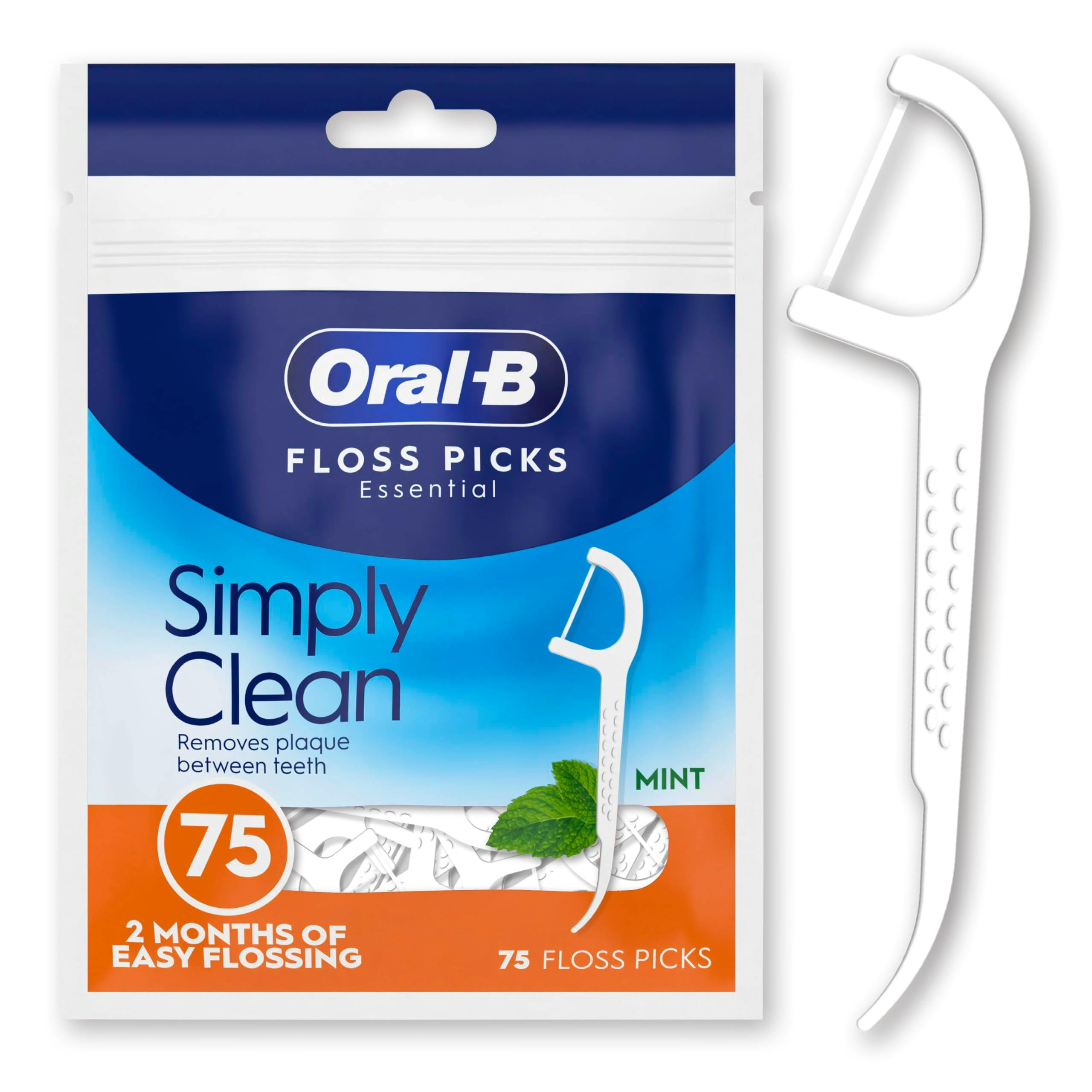 Oral-B Simply Clean Floss Picks 75 kpl