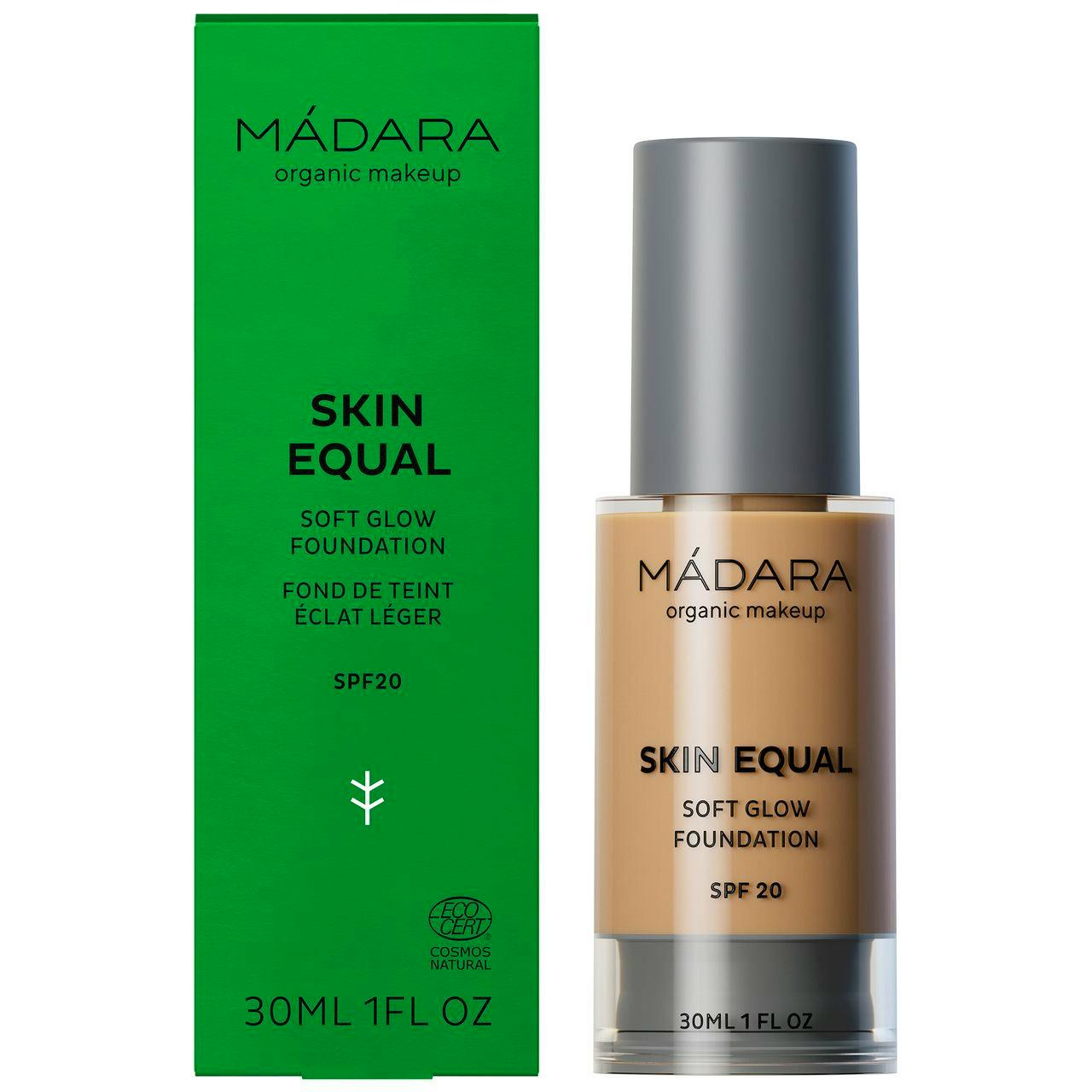 MÁDARA Skin Equal Foundation #50 Golden Sand 30 ml