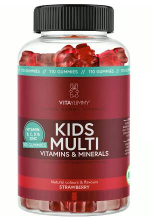 VitaYummy Kids Multi Vitamins Strawberry 110 stk